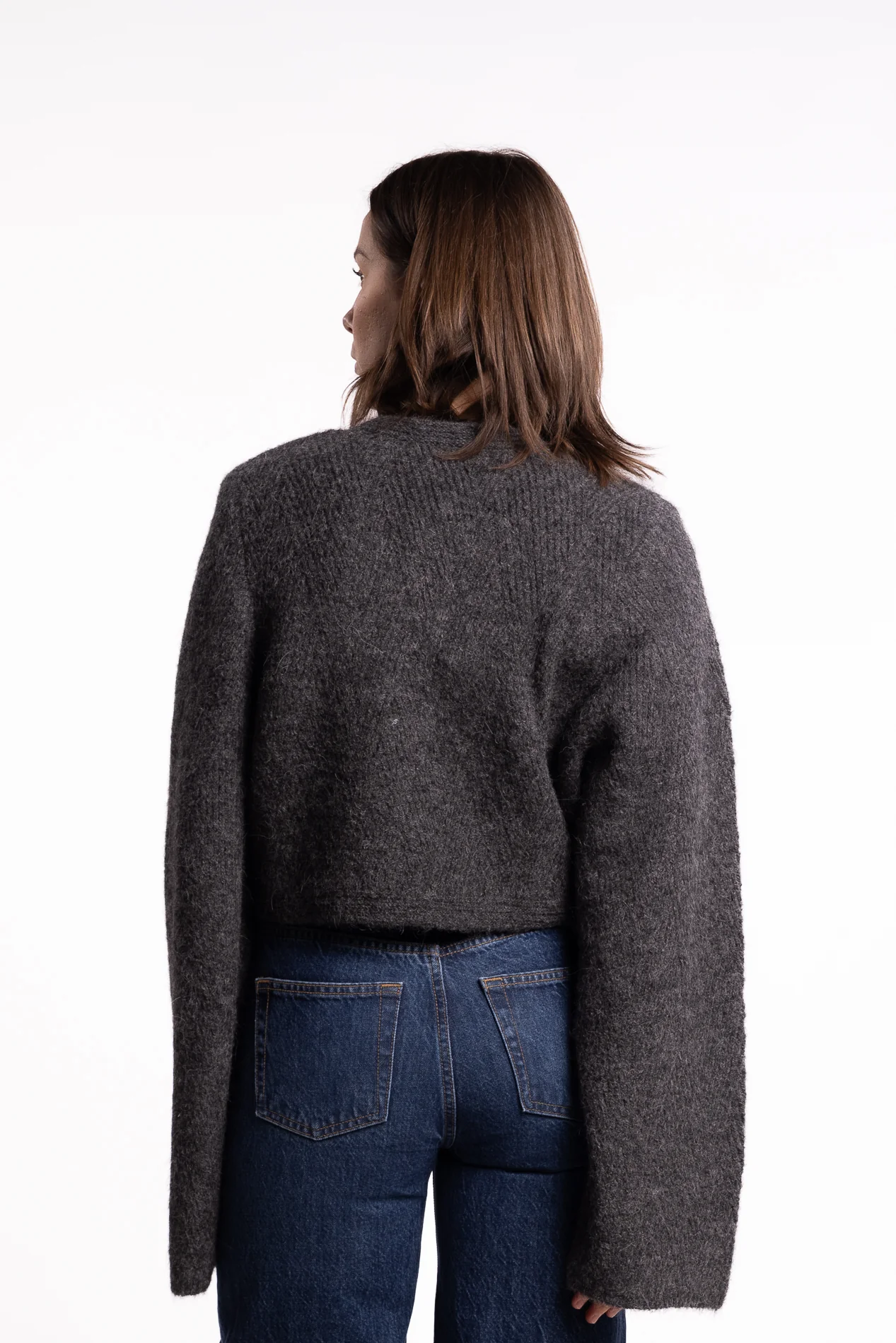 Cessole Cardigan- Dark Grey - Image 3