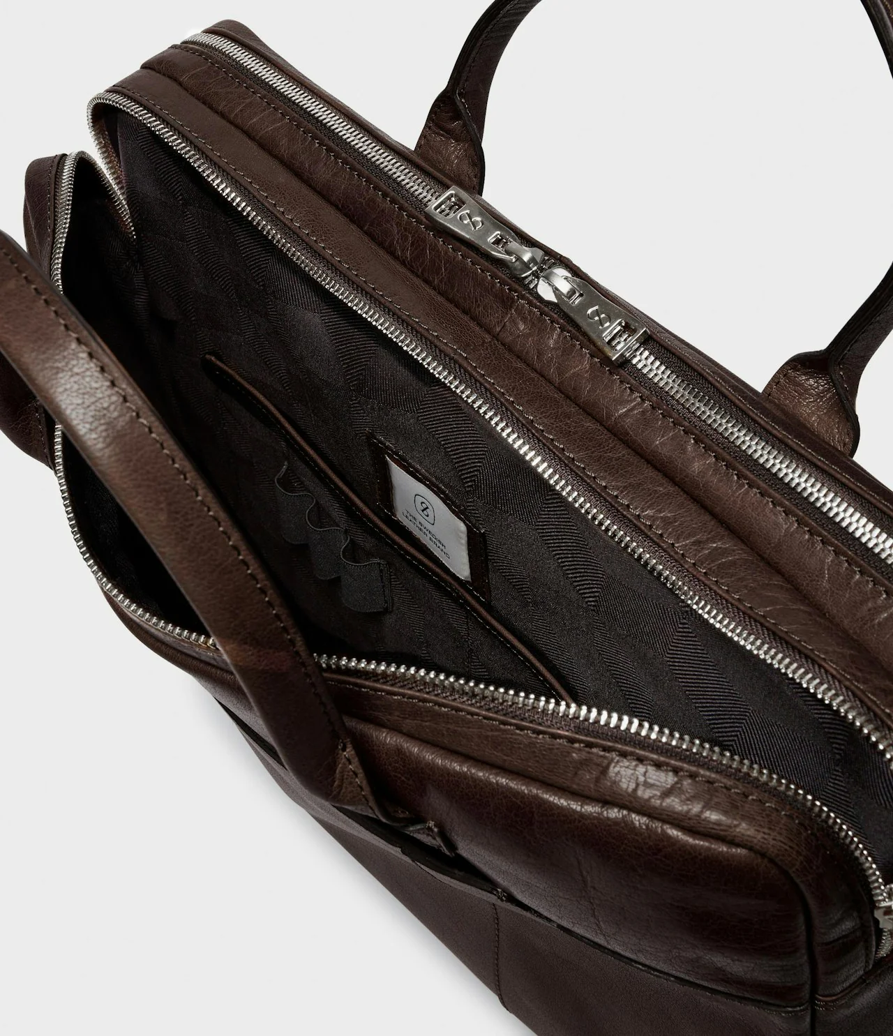 Vadstena Data Bag Dark Brown - Image 4