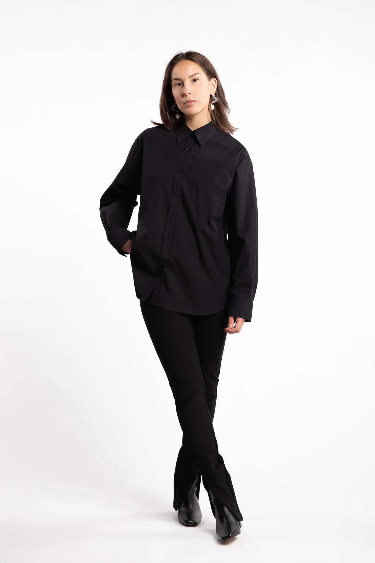 Sammy Shirt- Black - Image 6