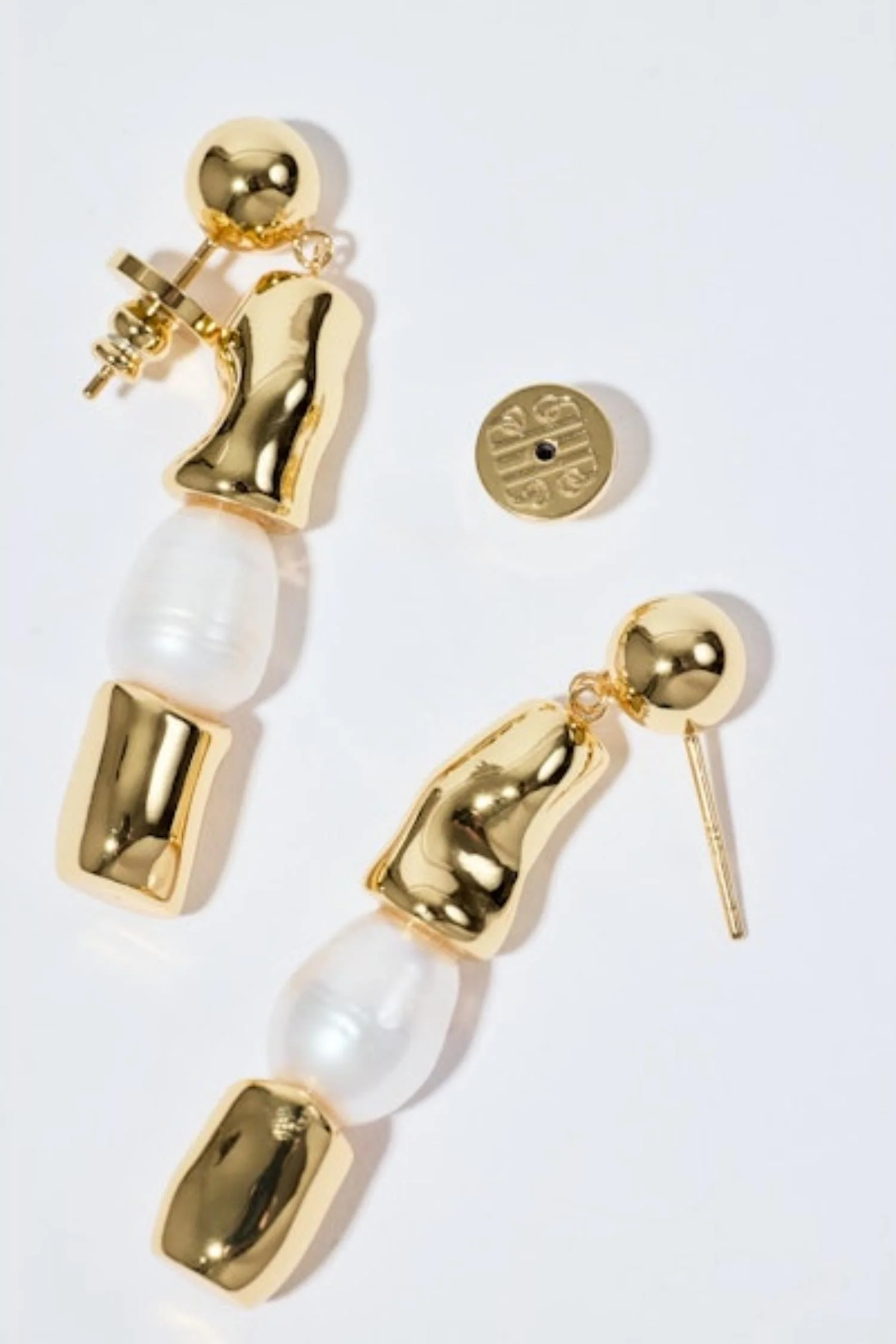 Lily Earrings- Gold - Image 2