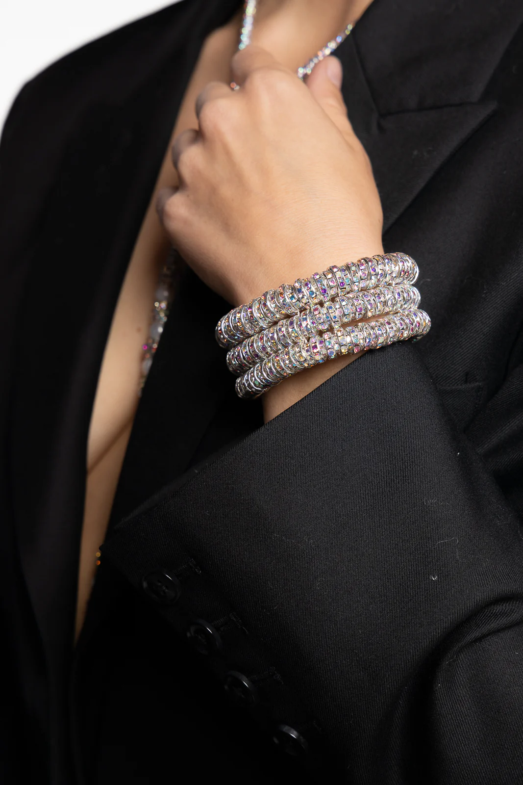 Cleopatra Bangle- Silver - Image 4