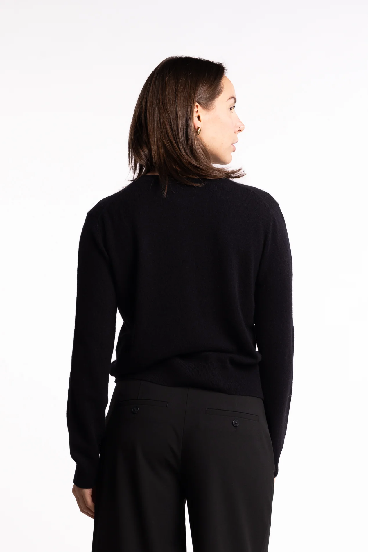 Saboston Cardigan 6304 - Black - Image 3