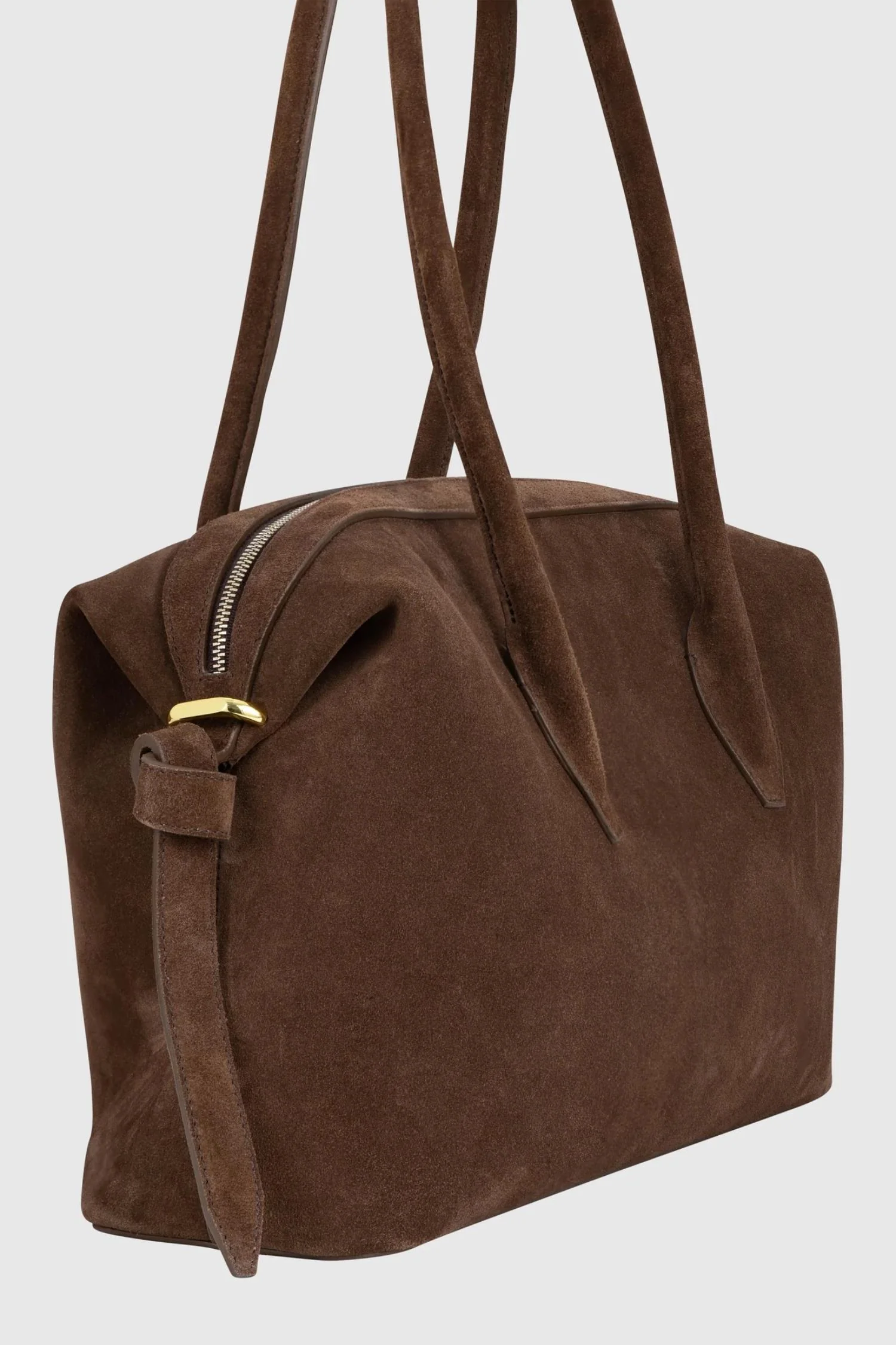 Brioche Duffle- Suede Chocolate - Image 5