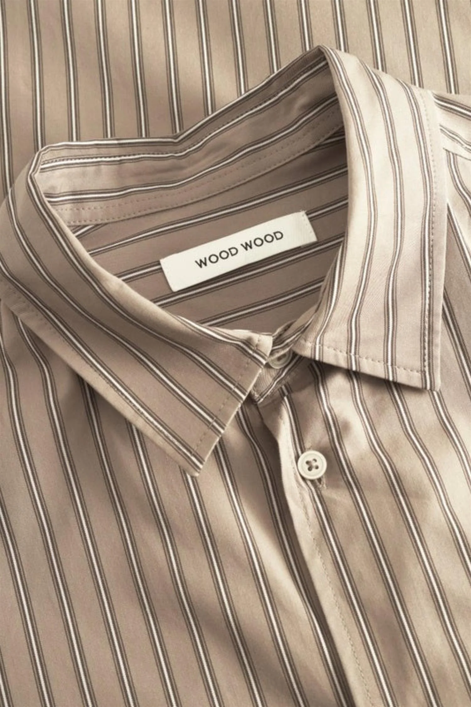 WW Nico Shirt Greige Stripe - Image 2