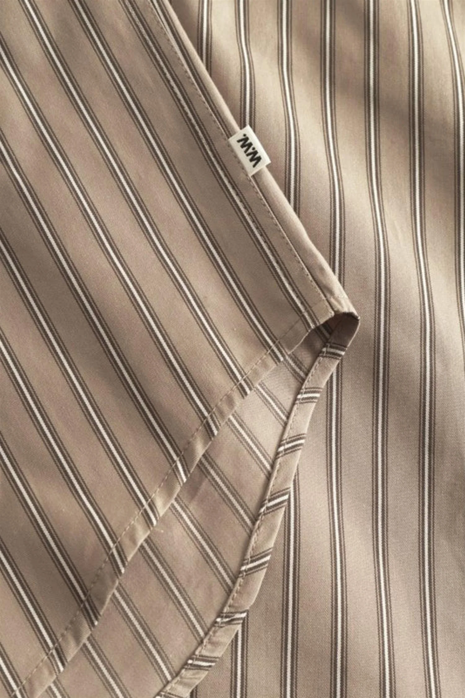 WW Nico Shirt Greige Stripe - Image 3