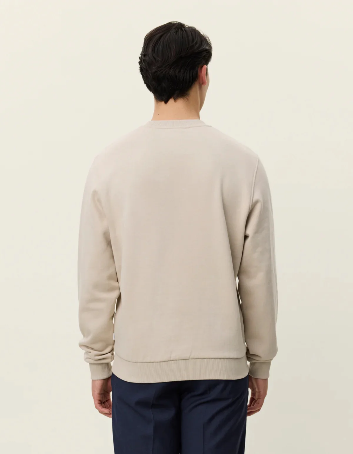 Andrew Sweatshirt Light Sand - Image 4