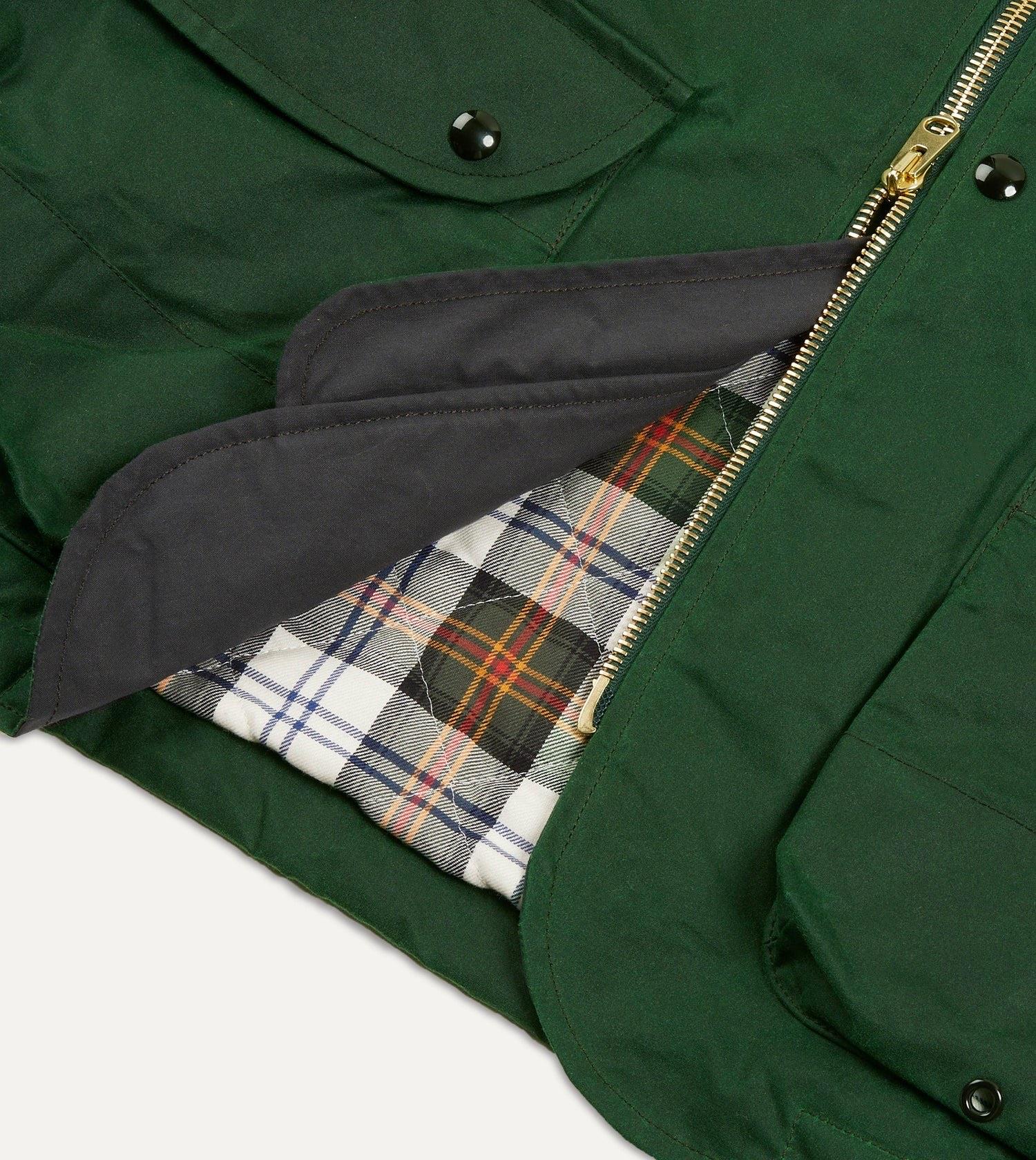 Waxed Coverall Emerald Green - Image 4