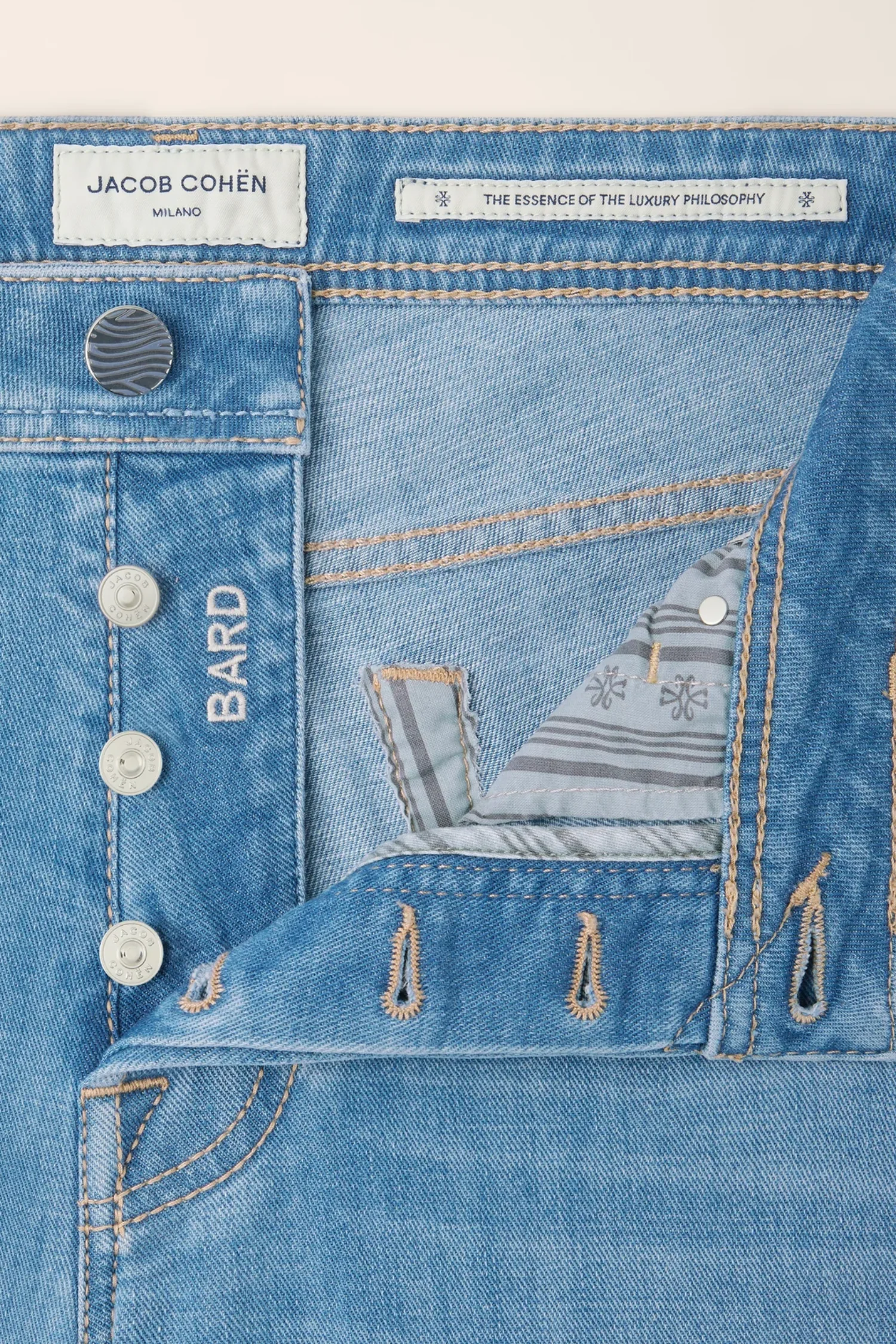 Nick Slim Fit Jeans Light Blue - Image 3