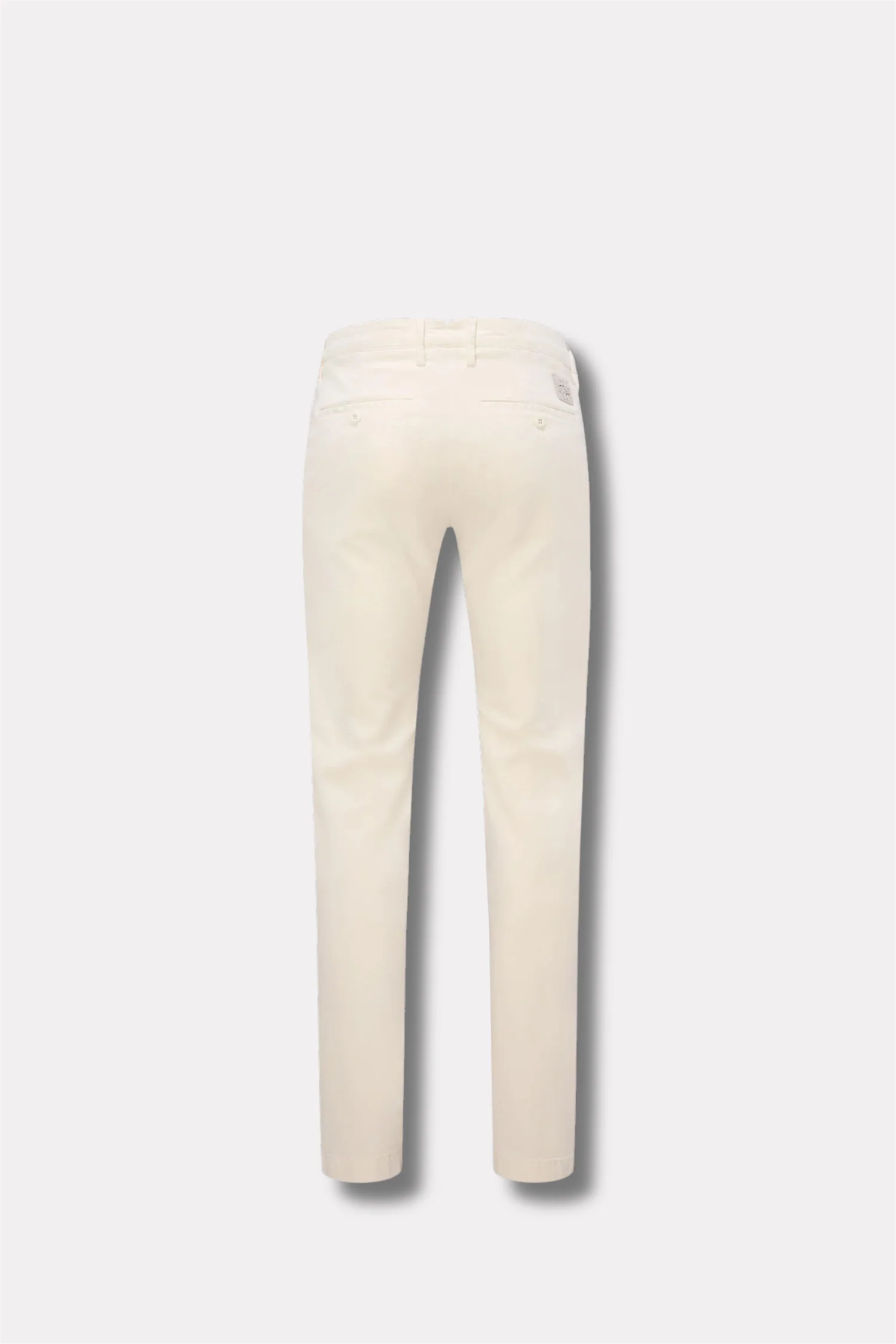 Bobby Slim Fit Off-White Trousers - Image 2