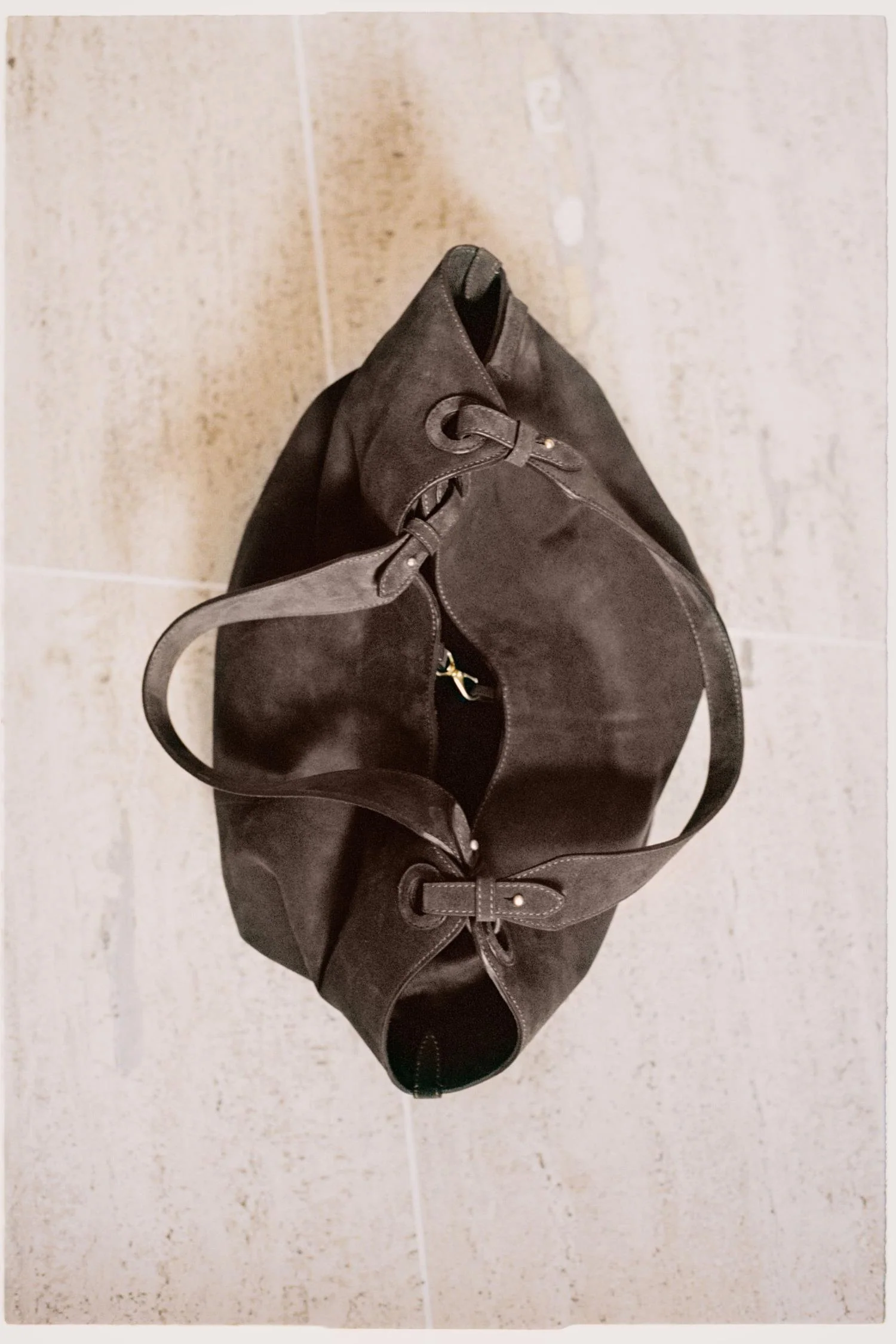 SOHO Shoulder Bag- Umber Suede - Image 3