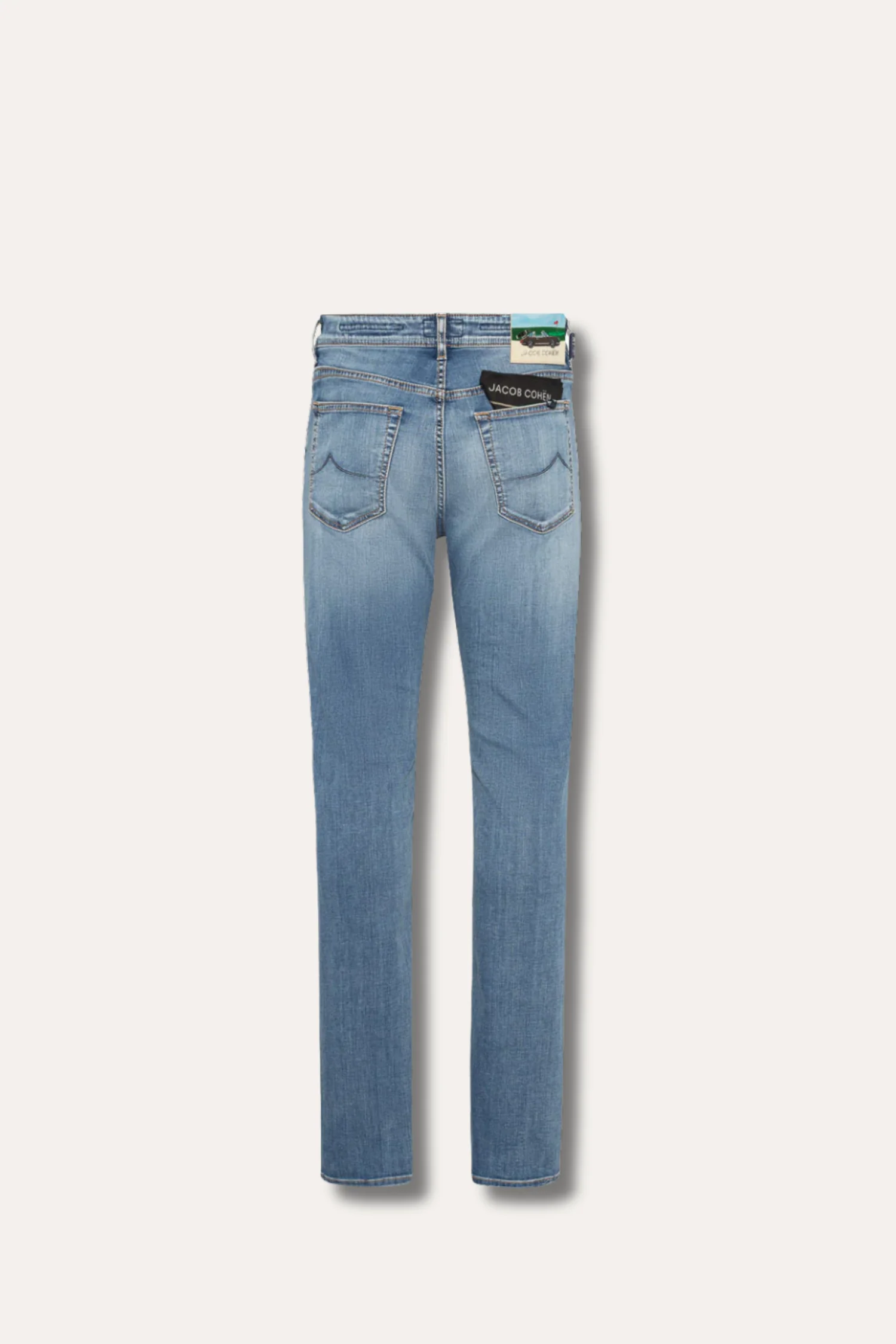 Bard Slim Fit Jeans Medium Blue - Image 2