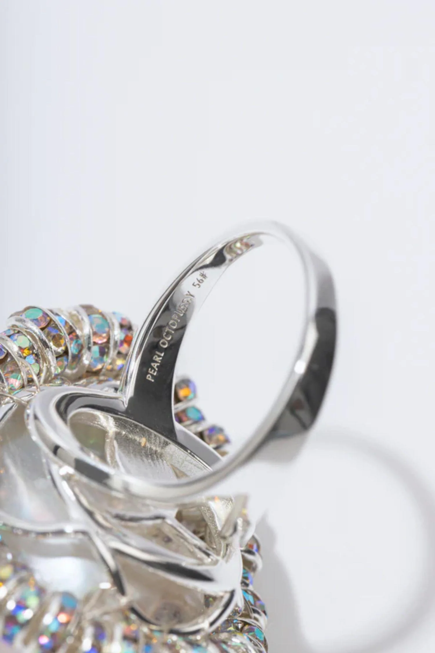 Mini Baroque Ring - Silver - Image 3