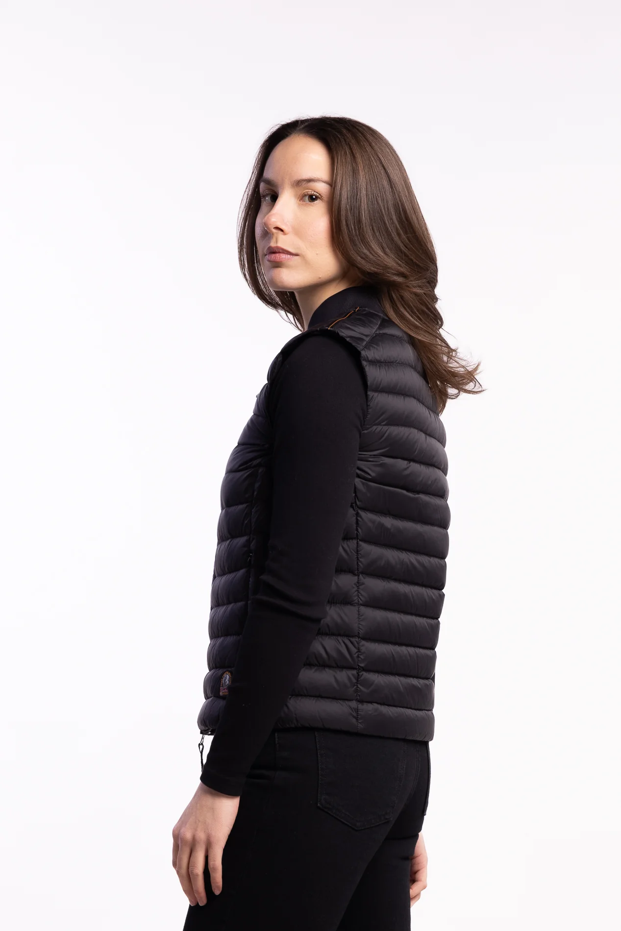 Rosanna Down Vest- Black - Image 2