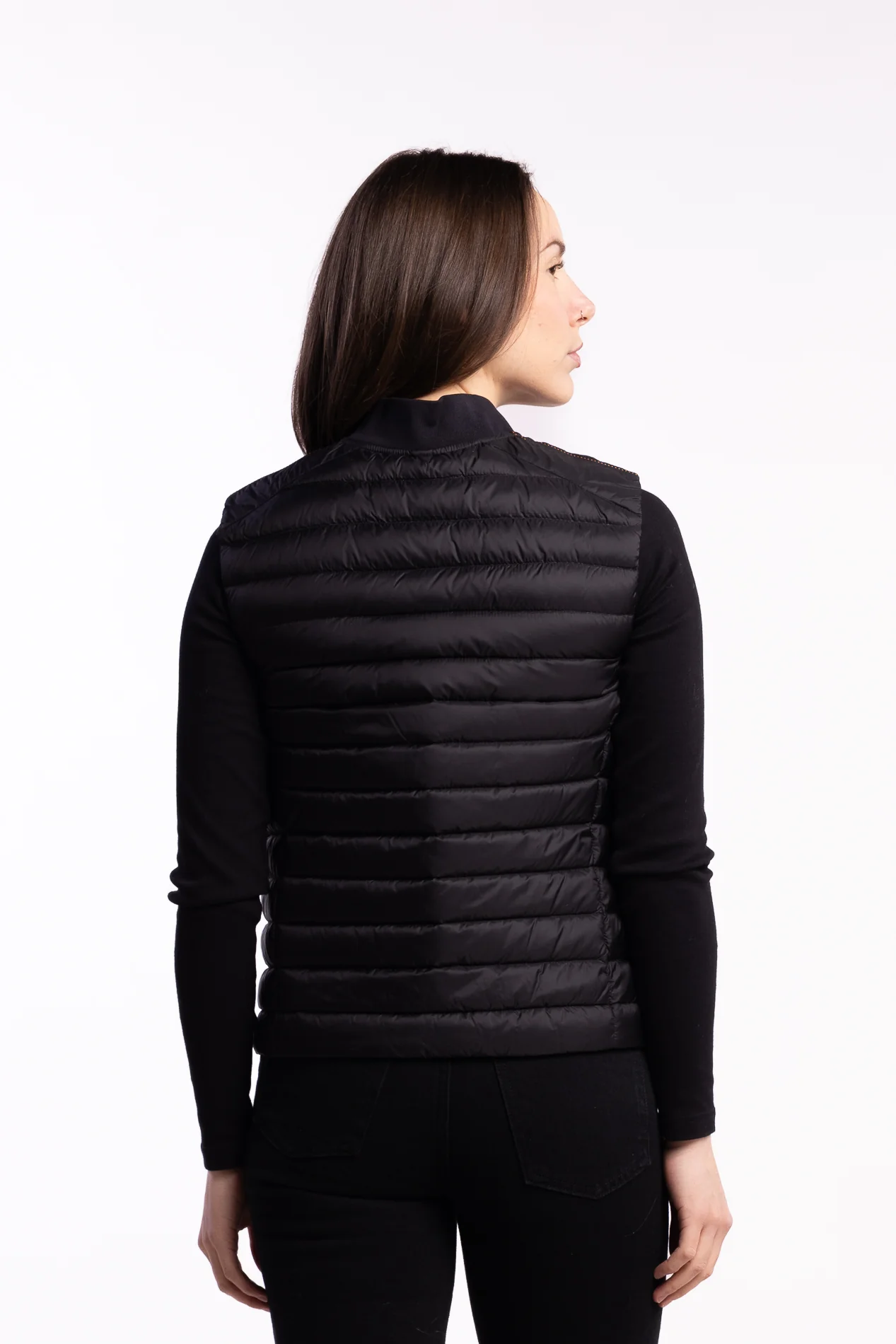 Rosanna Down Vest- Black - Image 3