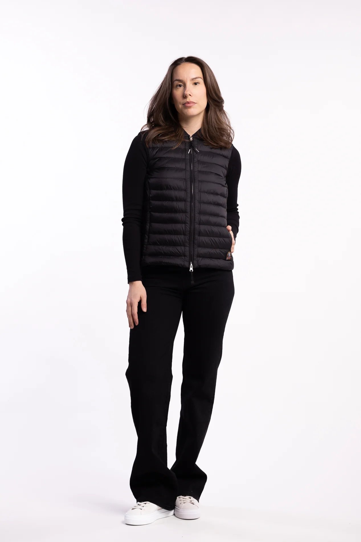 Rosanna Down Vest- Black - Image 4