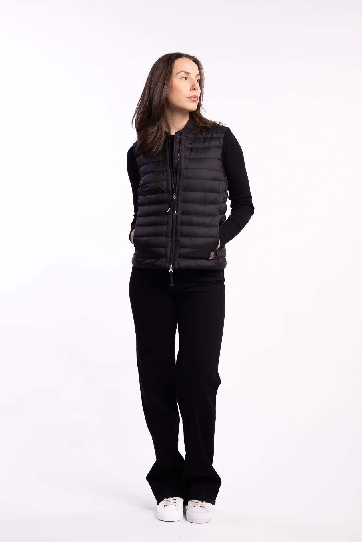 Rosanna Down Vest- Black - Image 5