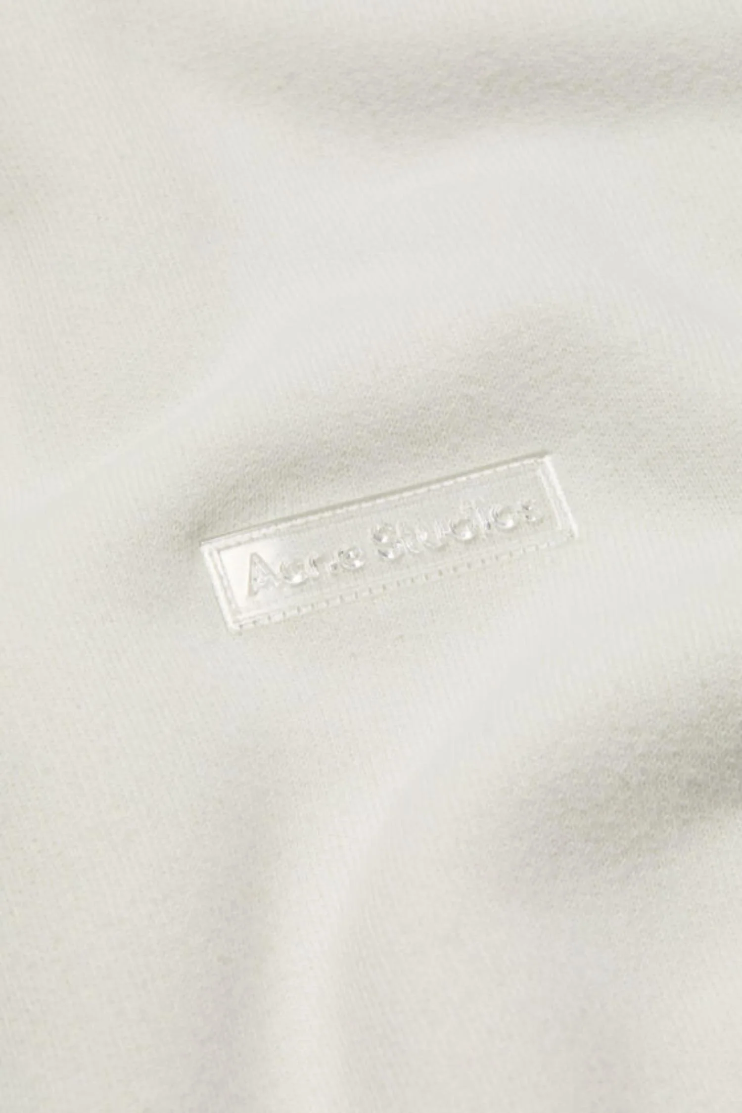 Logo Fleece Hoodie Ice White - Image 2