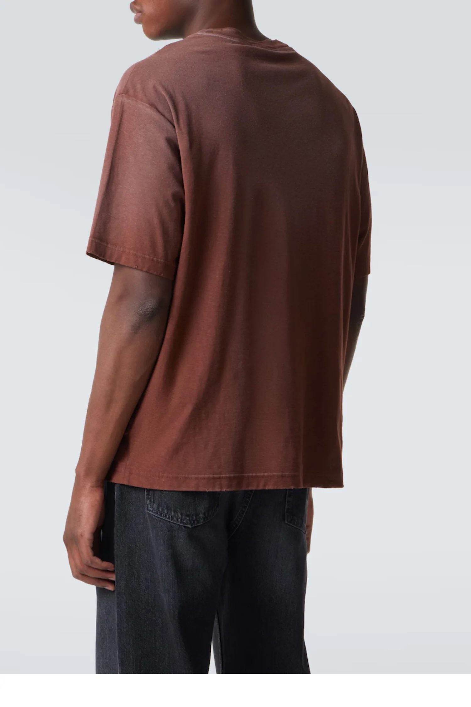 Logo T-Shirt Chocolate Brown - Image 3