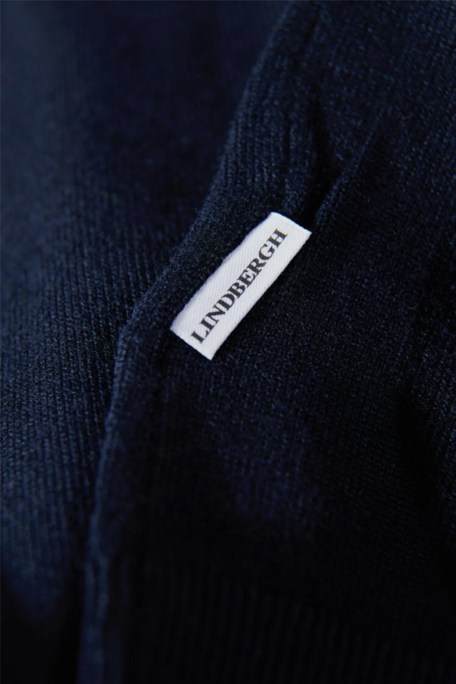 Ecovero Zip Cardigan Navy - Image 2