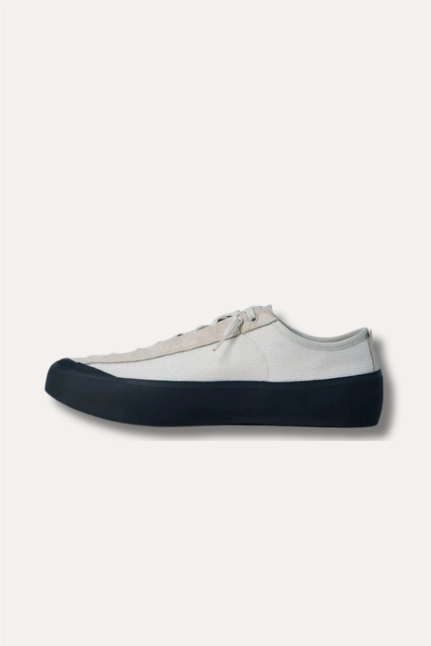 100010 Low-top Trainer With Compass Patch Beige - Image 3