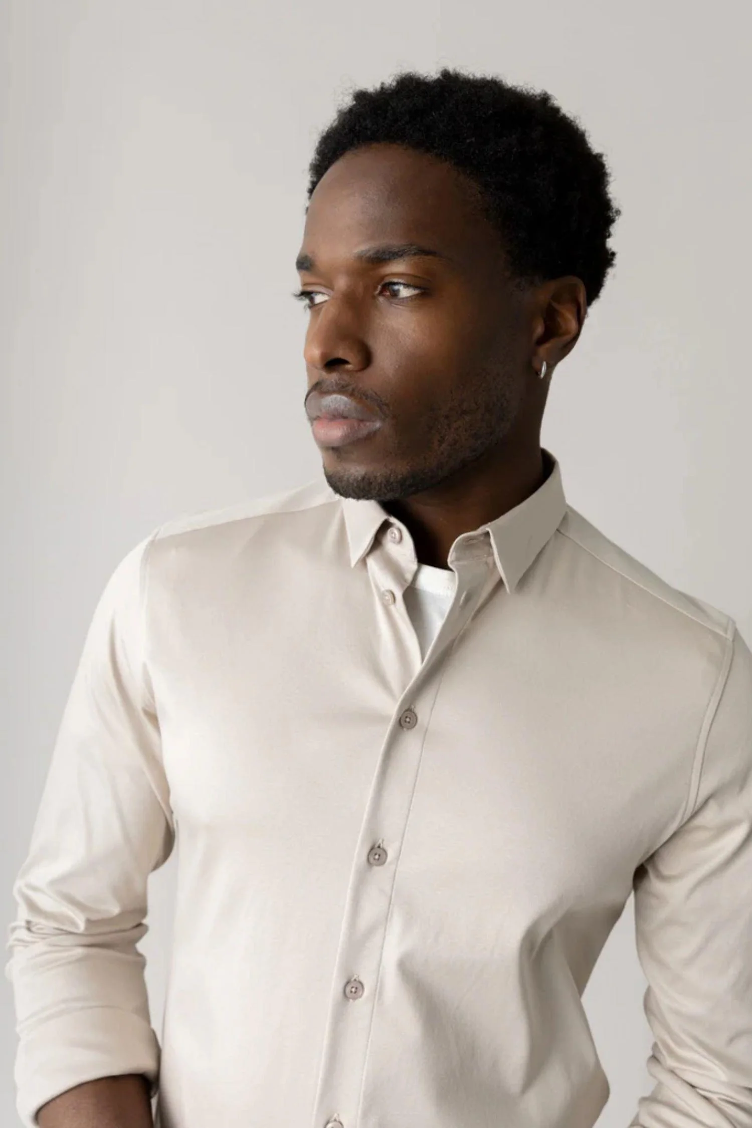 Marco Jersey Shirt Chateau Gray - Image 3