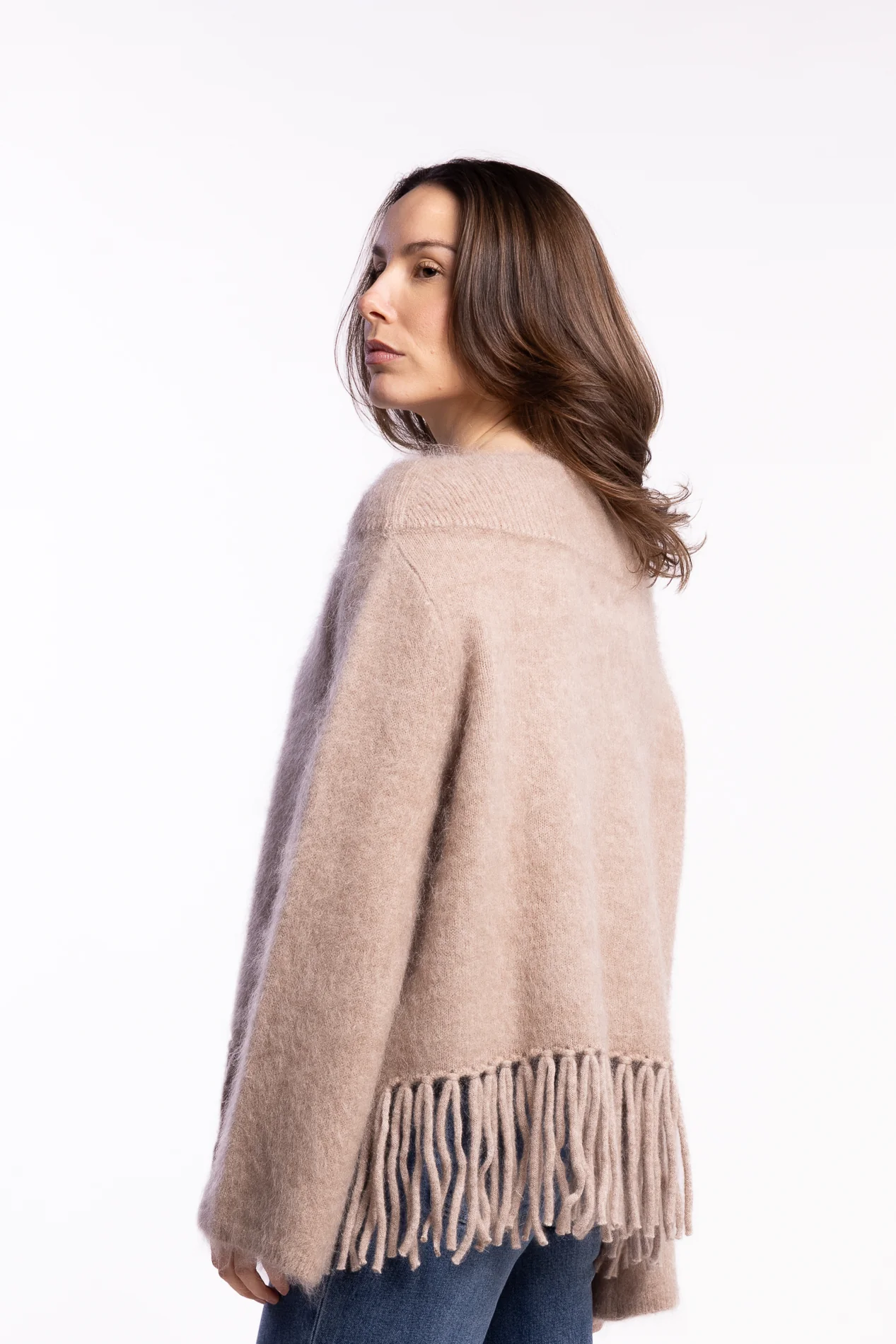 Gine Chunky Sweater- Hazel Beige - Image 3