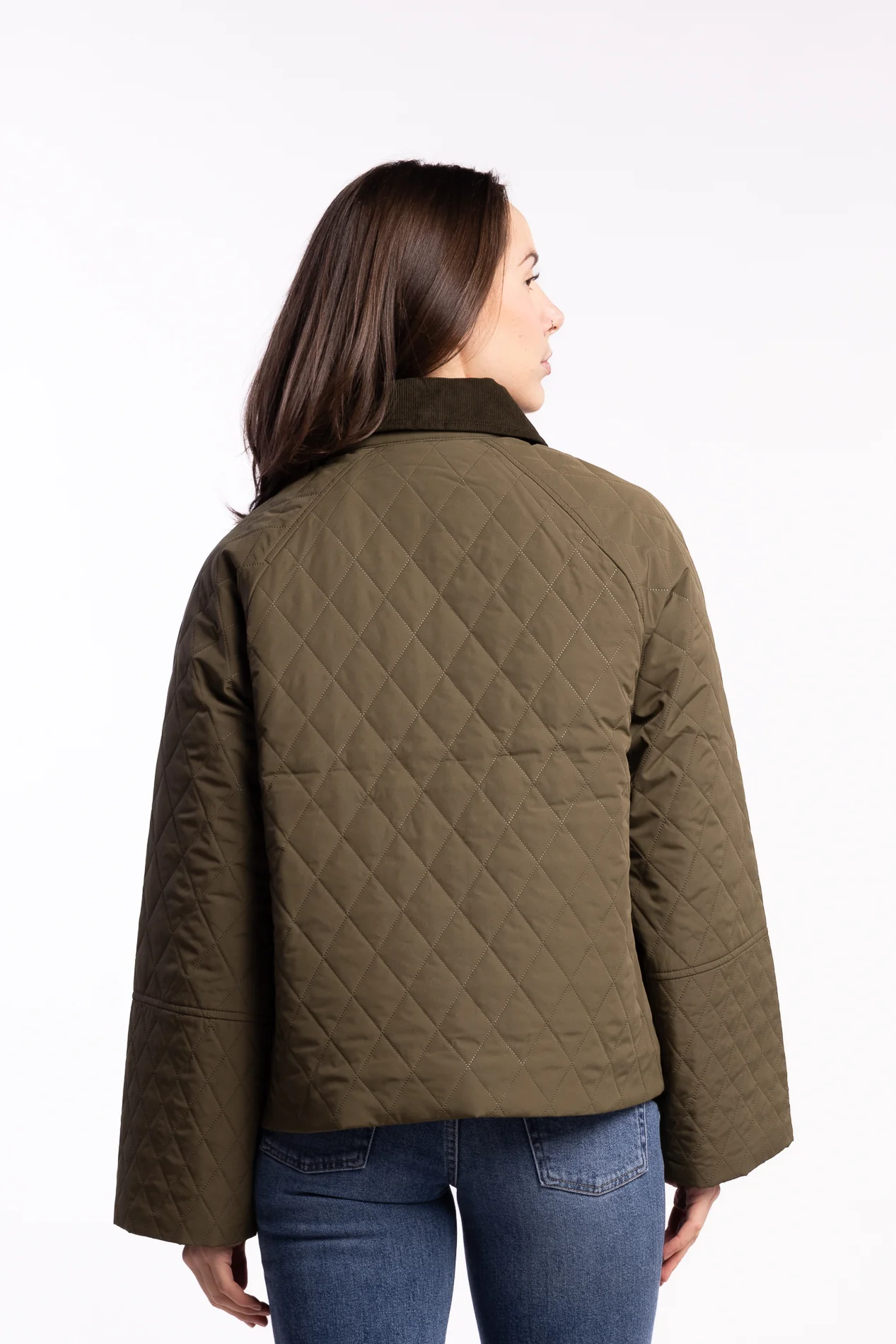 Kirby Quilt- Forest green - Image 3