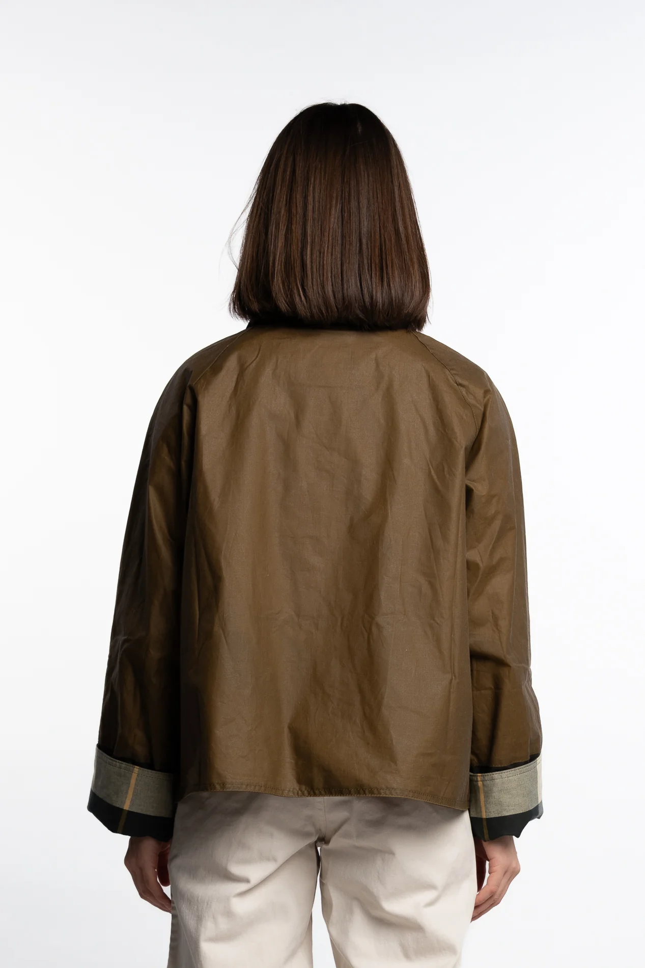 Alma Wax Jacket- Sand/Archive Olive/Beech/Ancient - Image 2