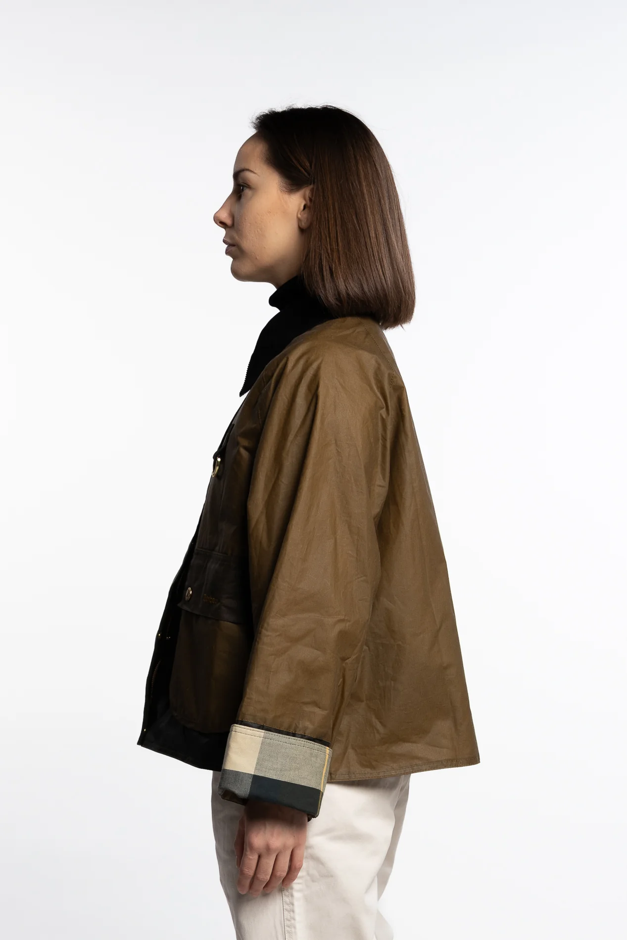 Alma Wax Jacket- Sand/Archive Olive/Beech/Ancient - Image 3