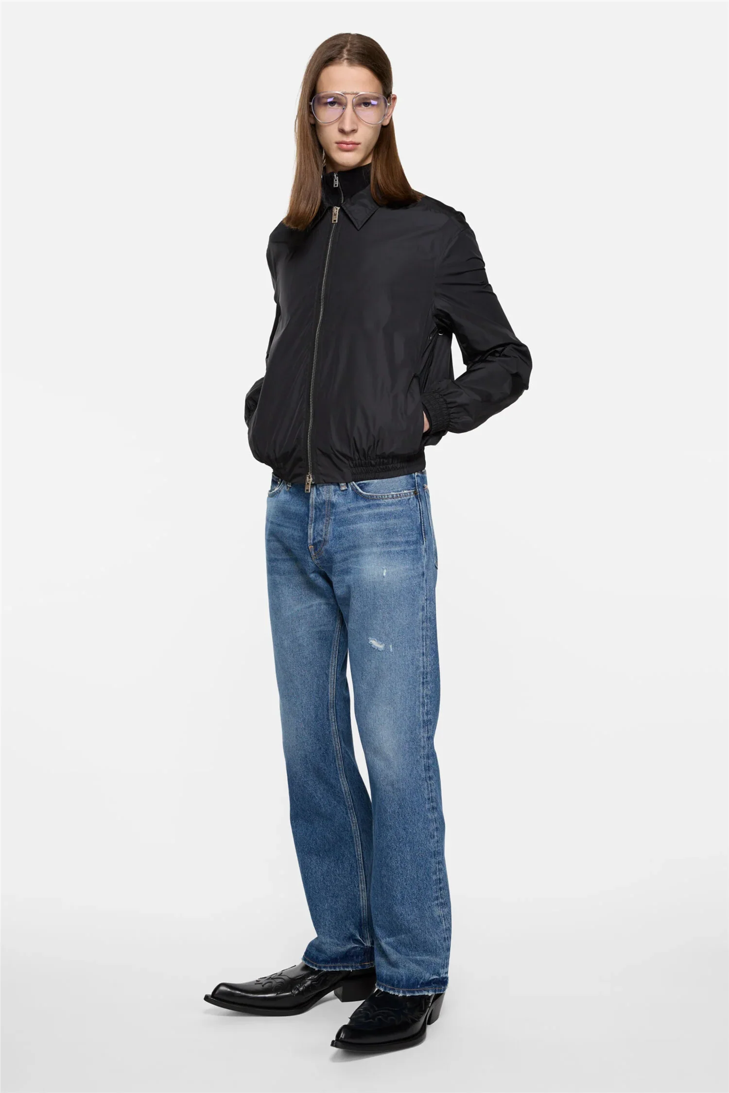 Logo Technical Jacket Black - Image 3