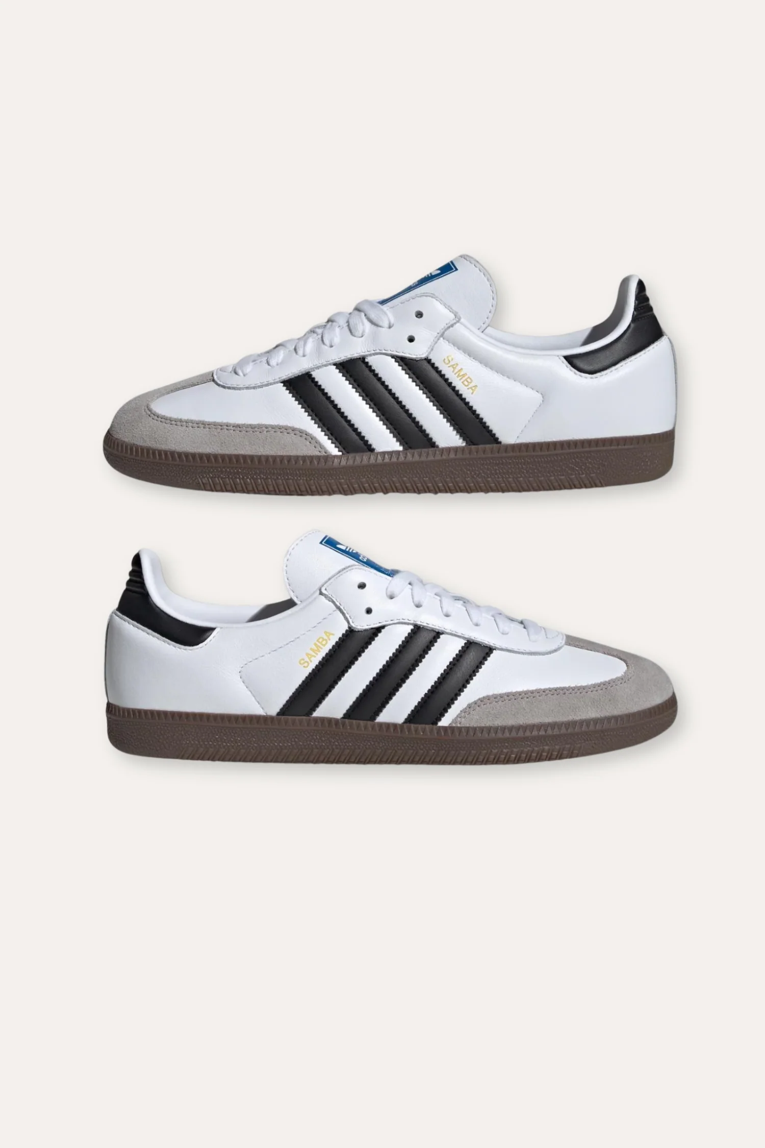 Women's Samba OG  B75806- Ftwht/Cblack/Cgrani - Image 6