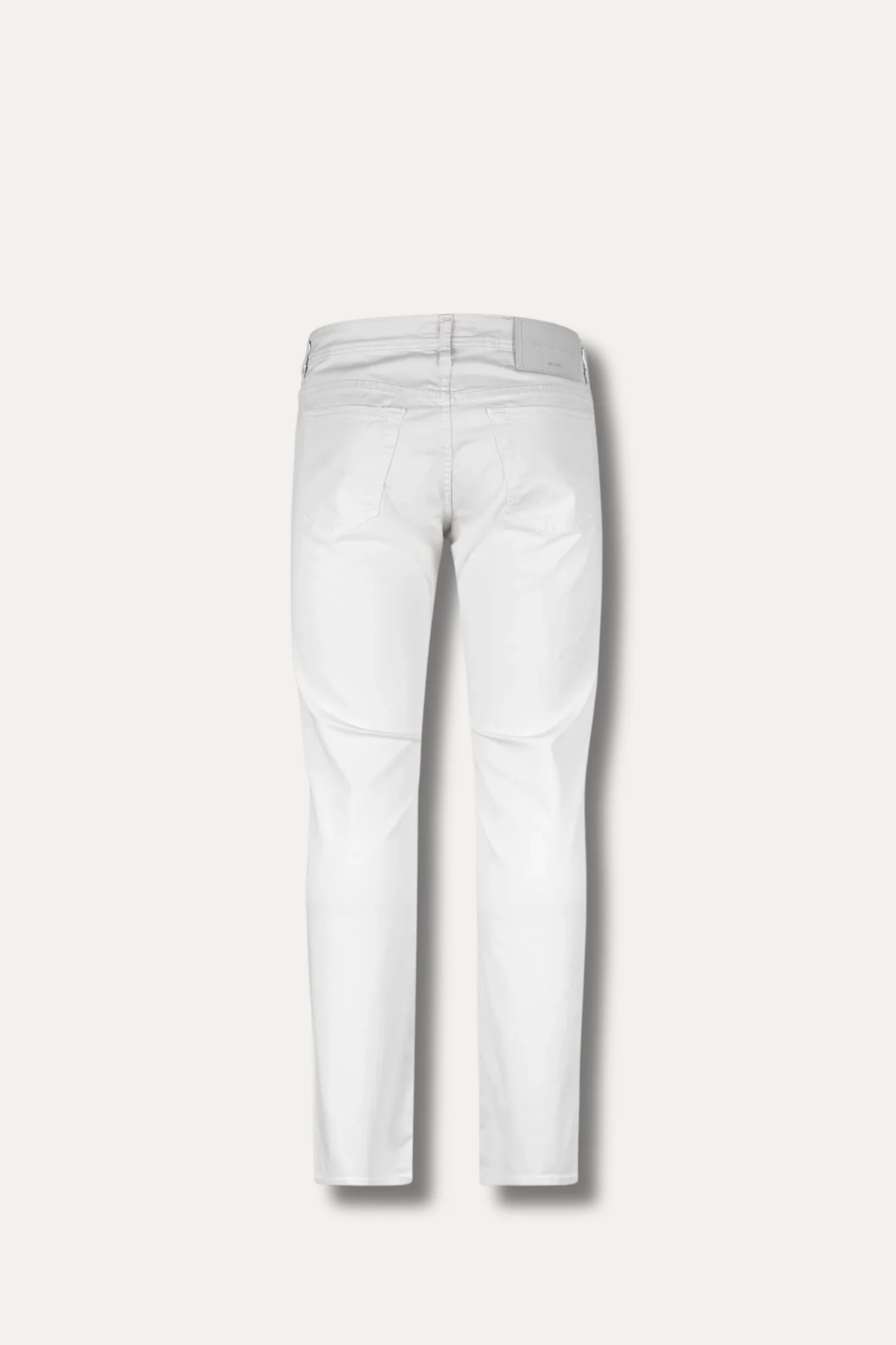 Nick Slim Fit Trousers Off-White - Image 2