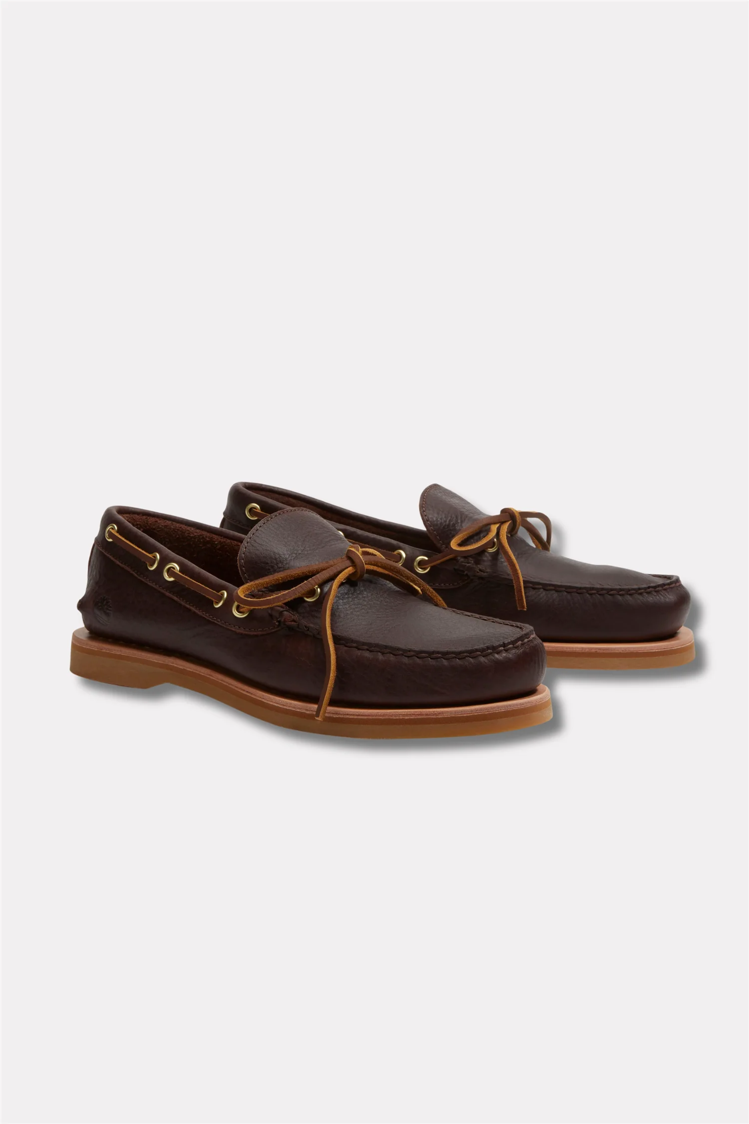 Crafted Boat Shoe Dark Brown Full Grain - Image 4