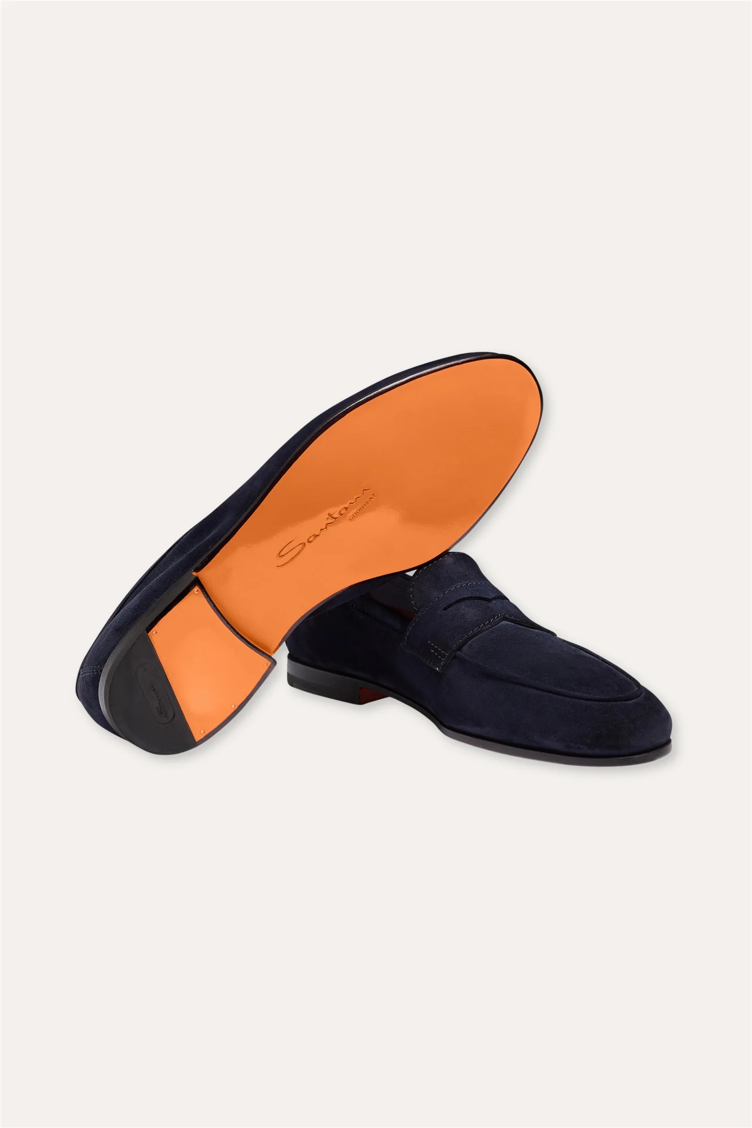 Carlo Loafer Blue Suede - Image 4