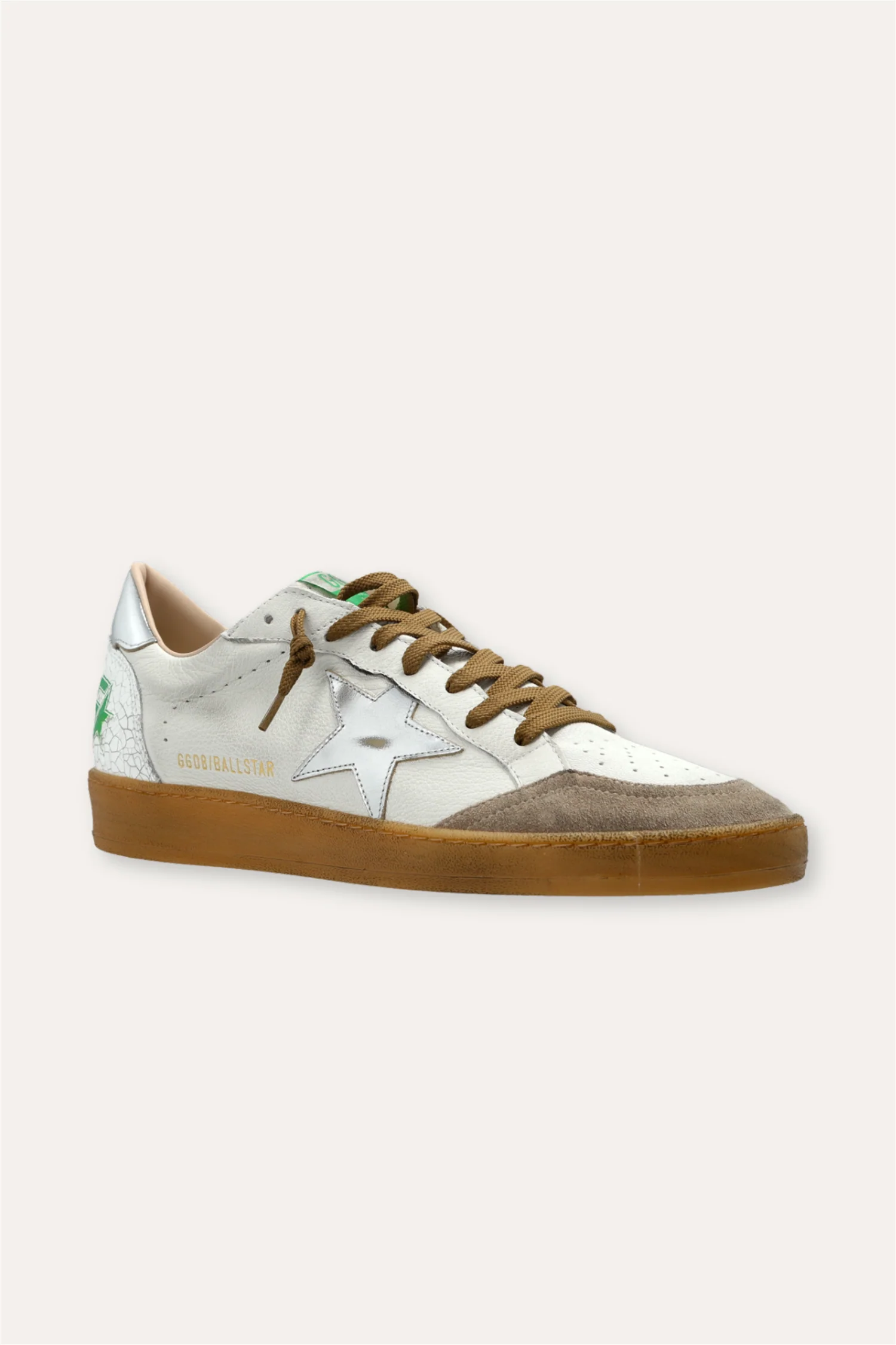 Ball Star Nappa White/Beige/Silver - Image 2