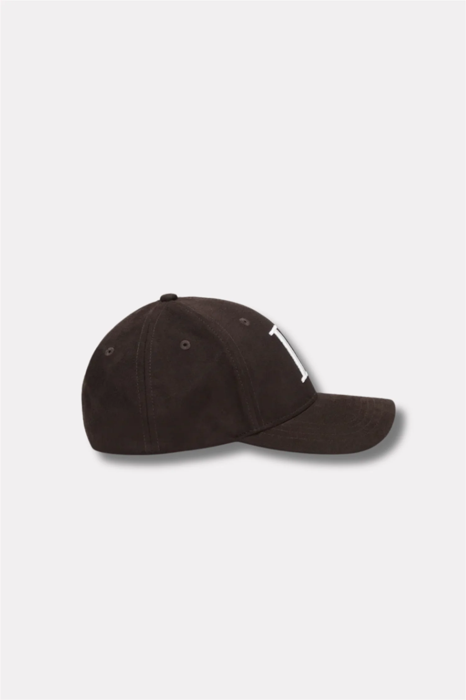 Encore Suede Baseball Cap Turkish Coffee Brown - Image 3