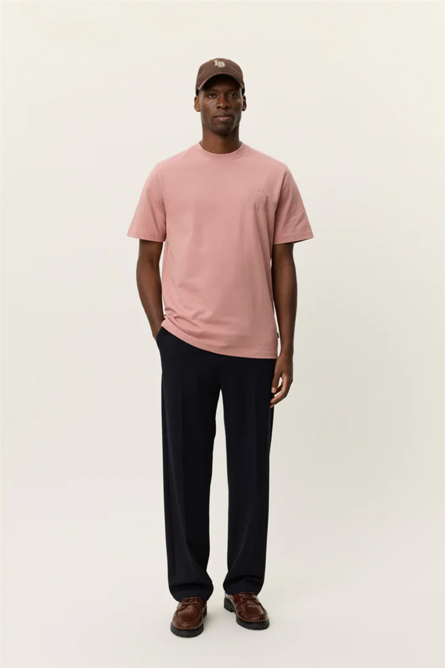 Ben Goods T-Shirt Ash Rose Pink - Image 3