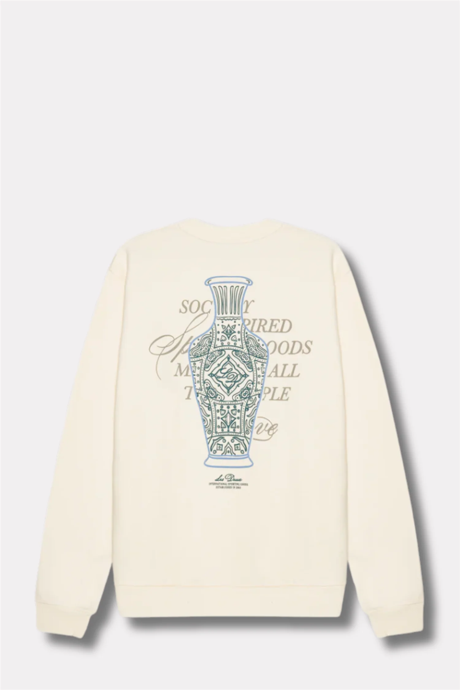 Ben Faience Sweatshirt Eggnog White - Image 2