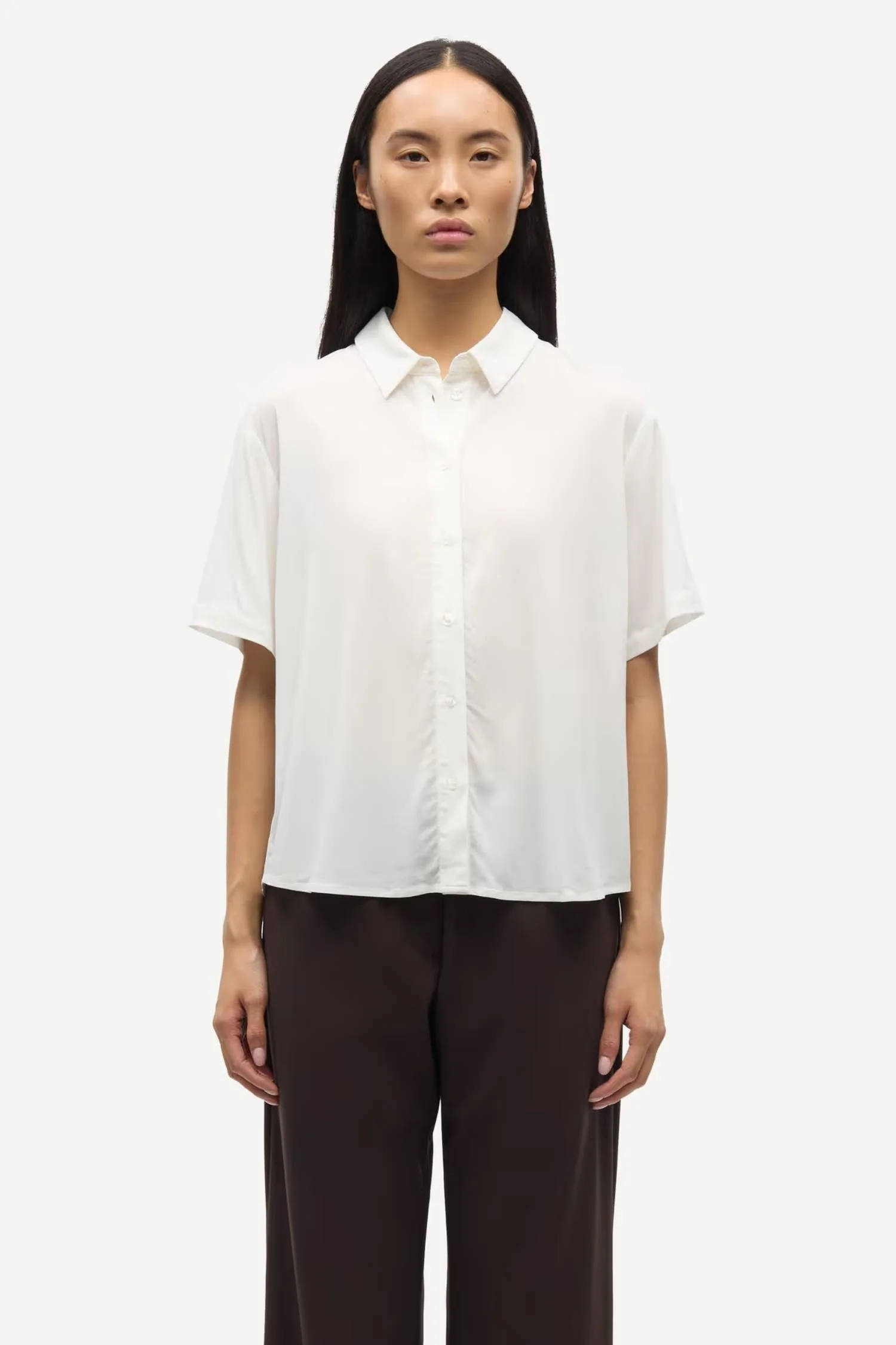 Saminna SS Shirt - Clear Cream - Image 7