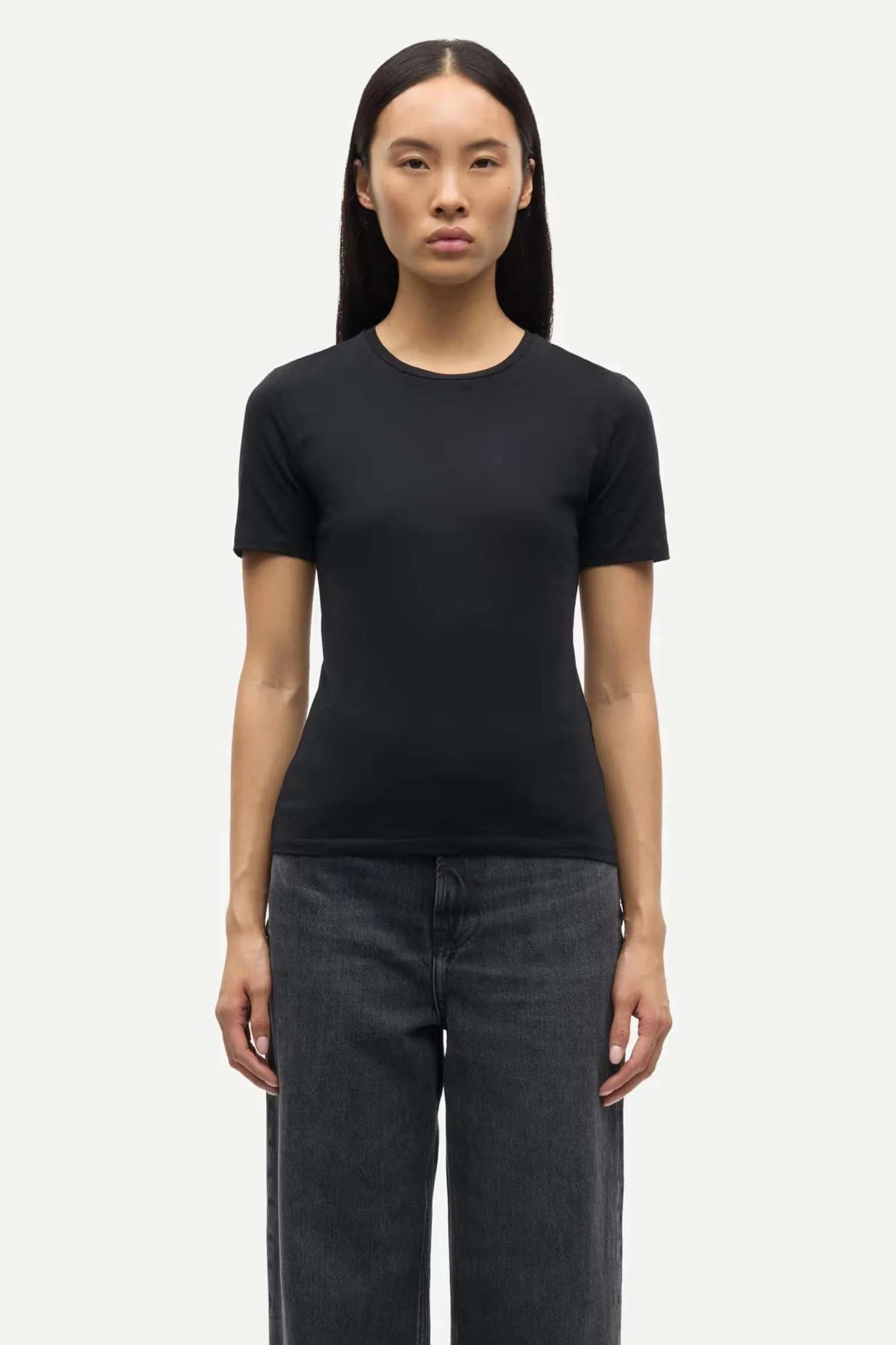 Saesme T-Shirt 16122- Black - Image 2