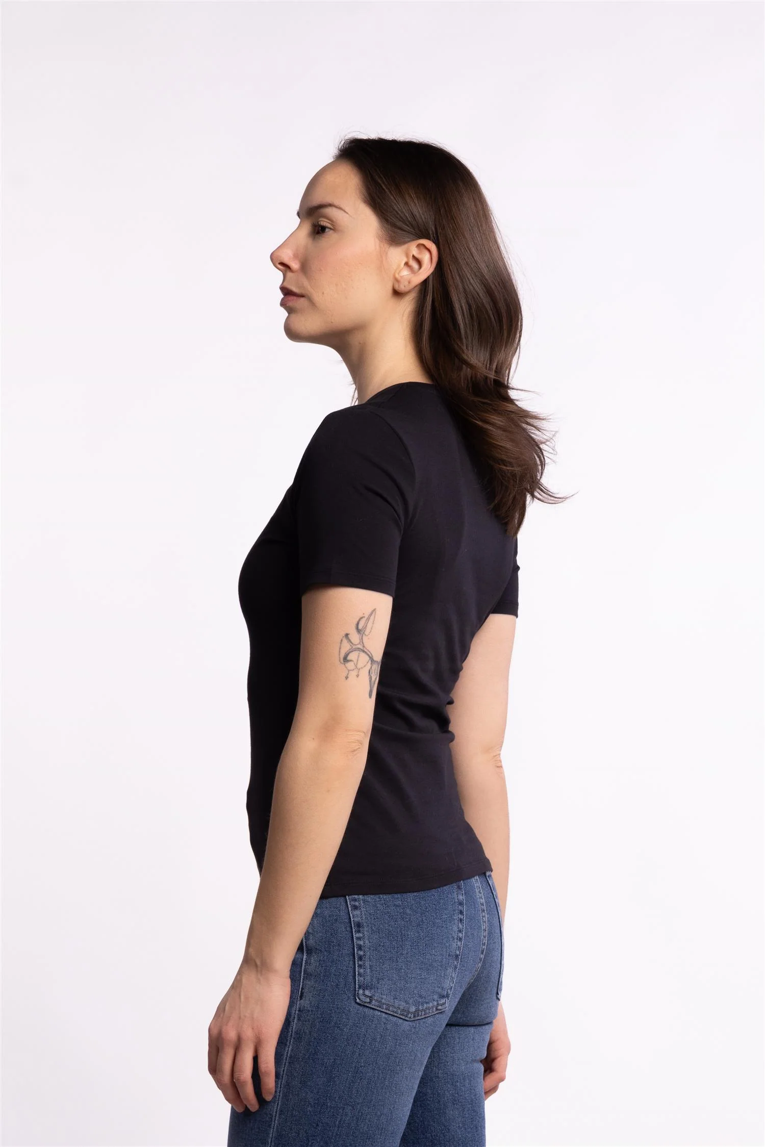 Saesme T-Shirt 16122- Black - Image 8