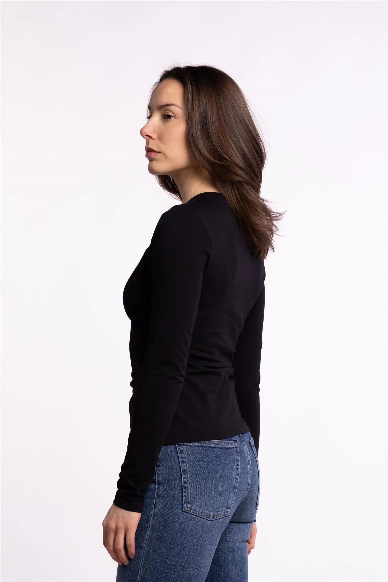 Saesme LS T-Shirt 16122-Black - Image 8