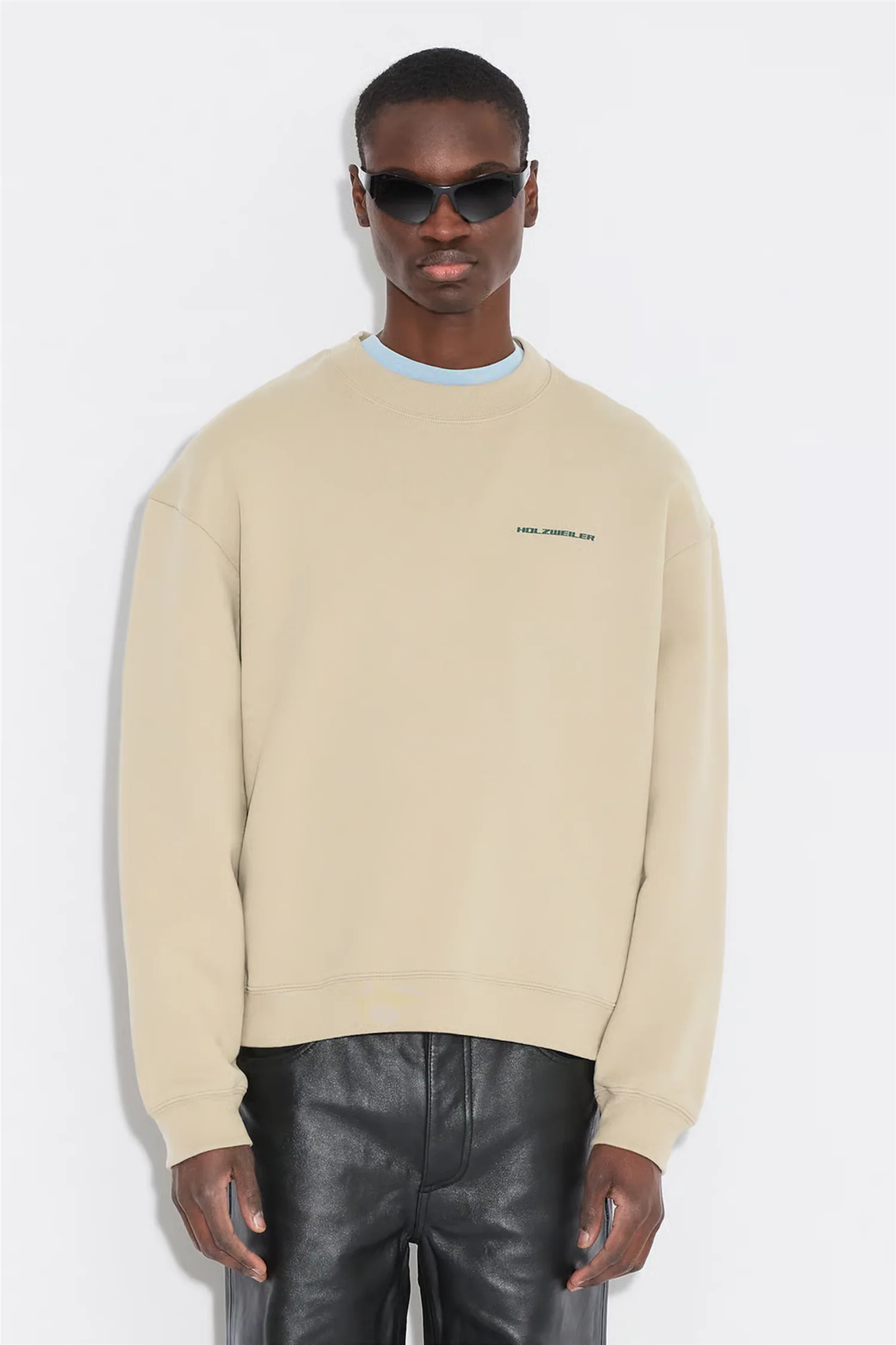 Ceremony Crewneck Sweatshirt Taupe - Image 4