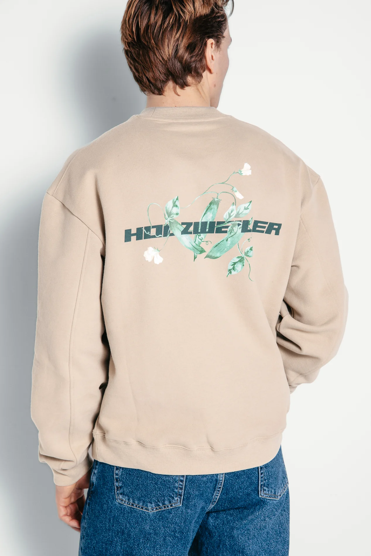 Ceremony Crewneck Sweatshirt Taupe - Image 7