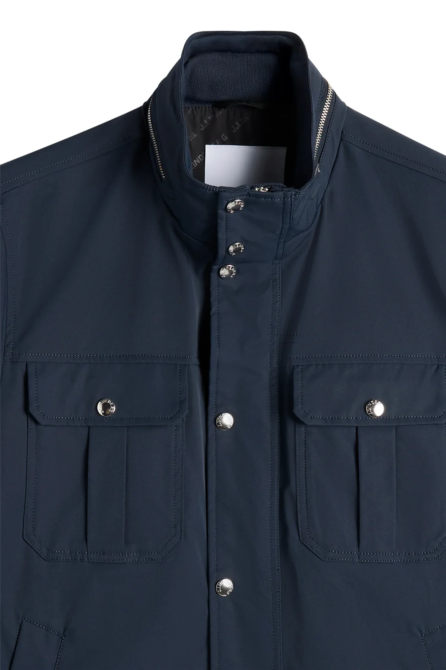 Bailey Recy Poly Jacket Navy - Image 7