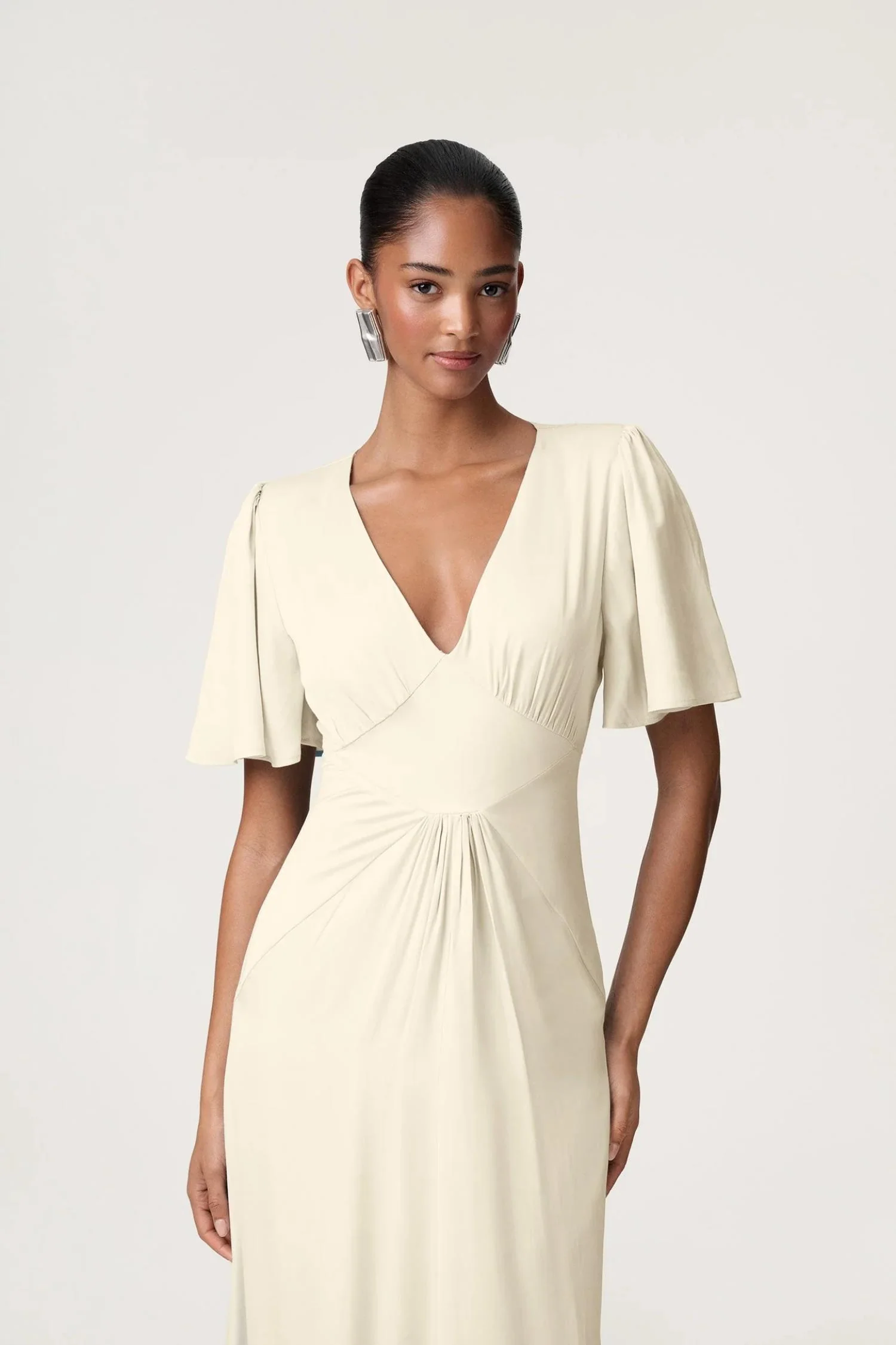 Bari Dress- Vanilla Yellow - Image 3