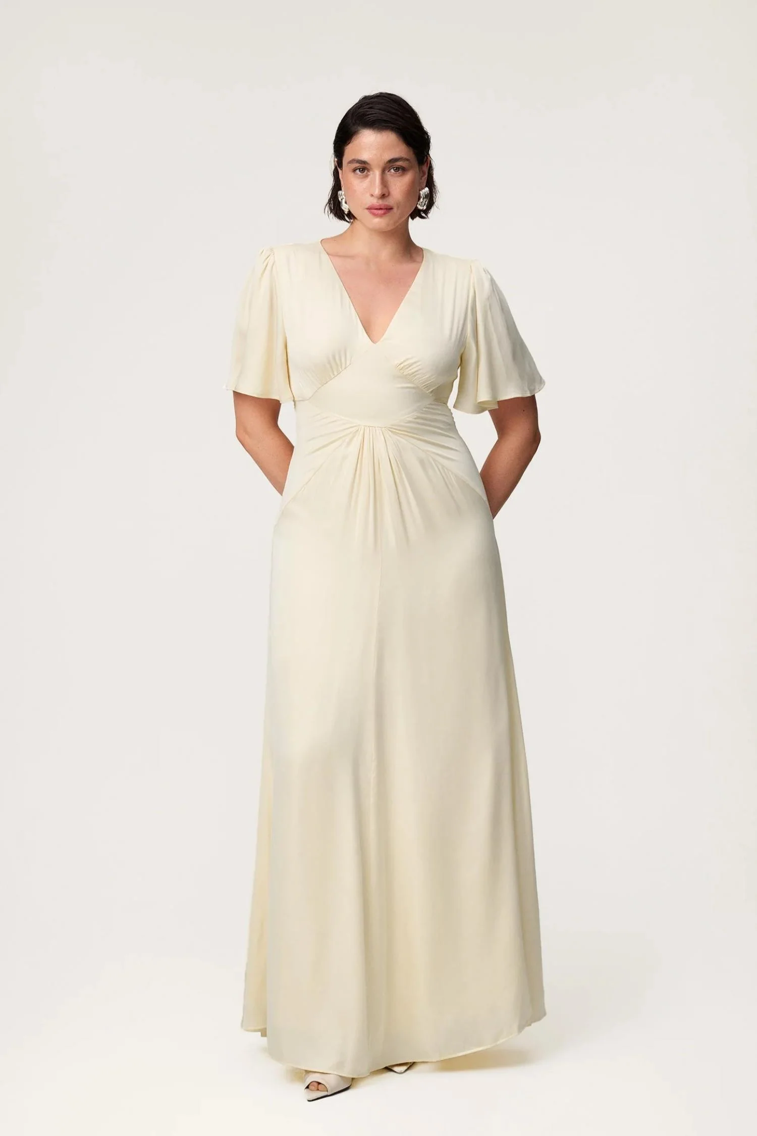 Bari Dress- Vanilla Yellow - Image 5