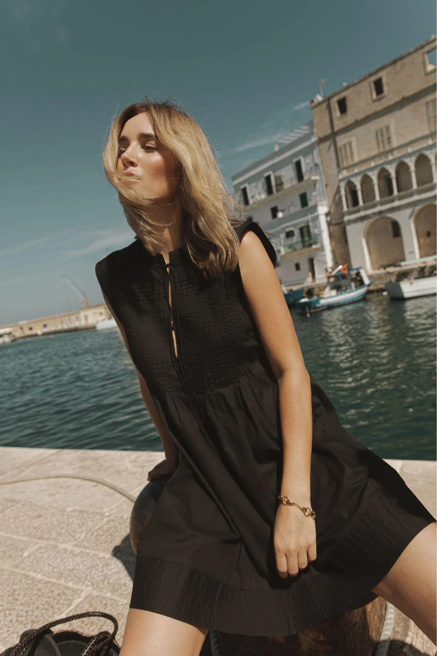 Mira Dress - Black - Image 2