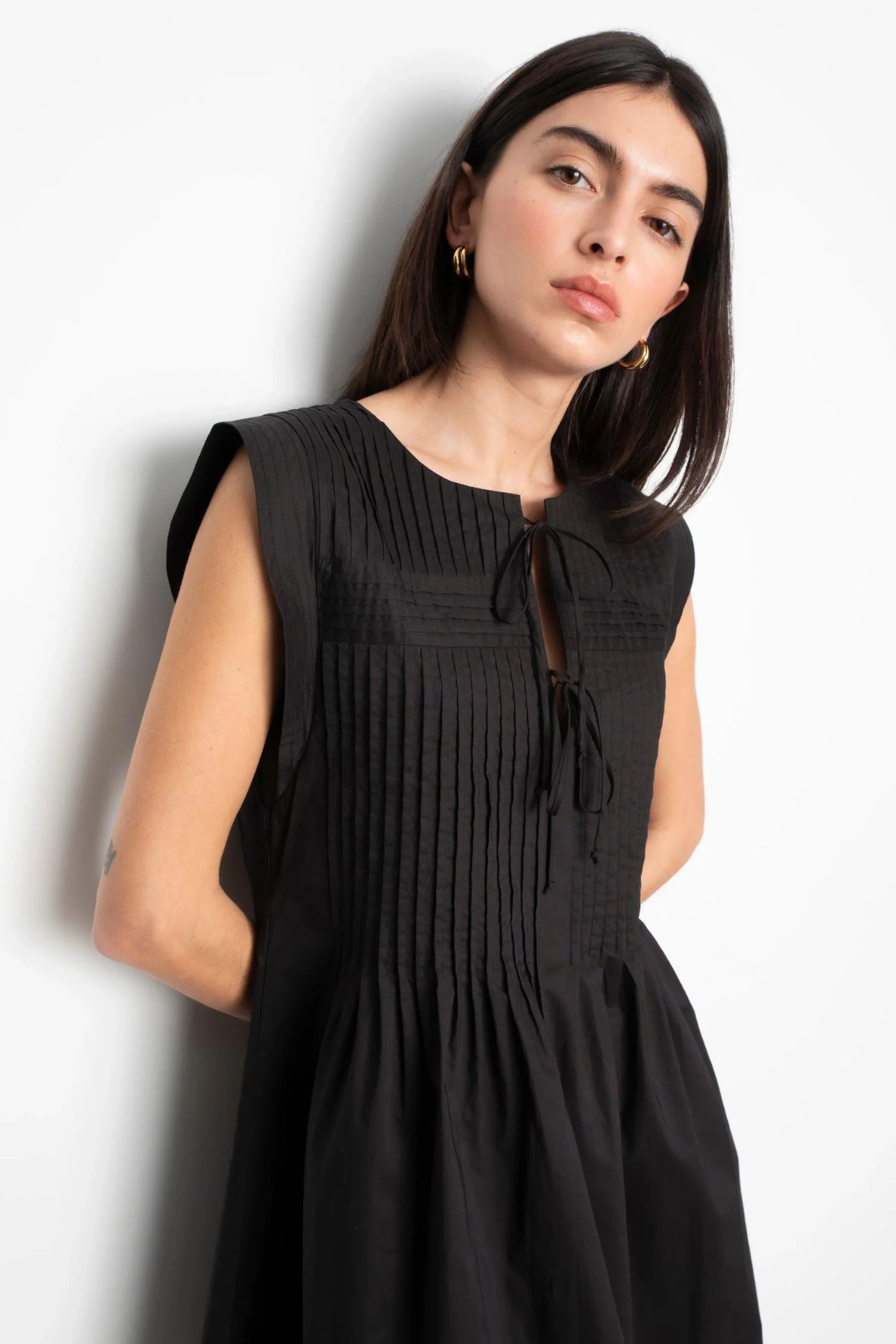Mira Dress - Black - Image 4