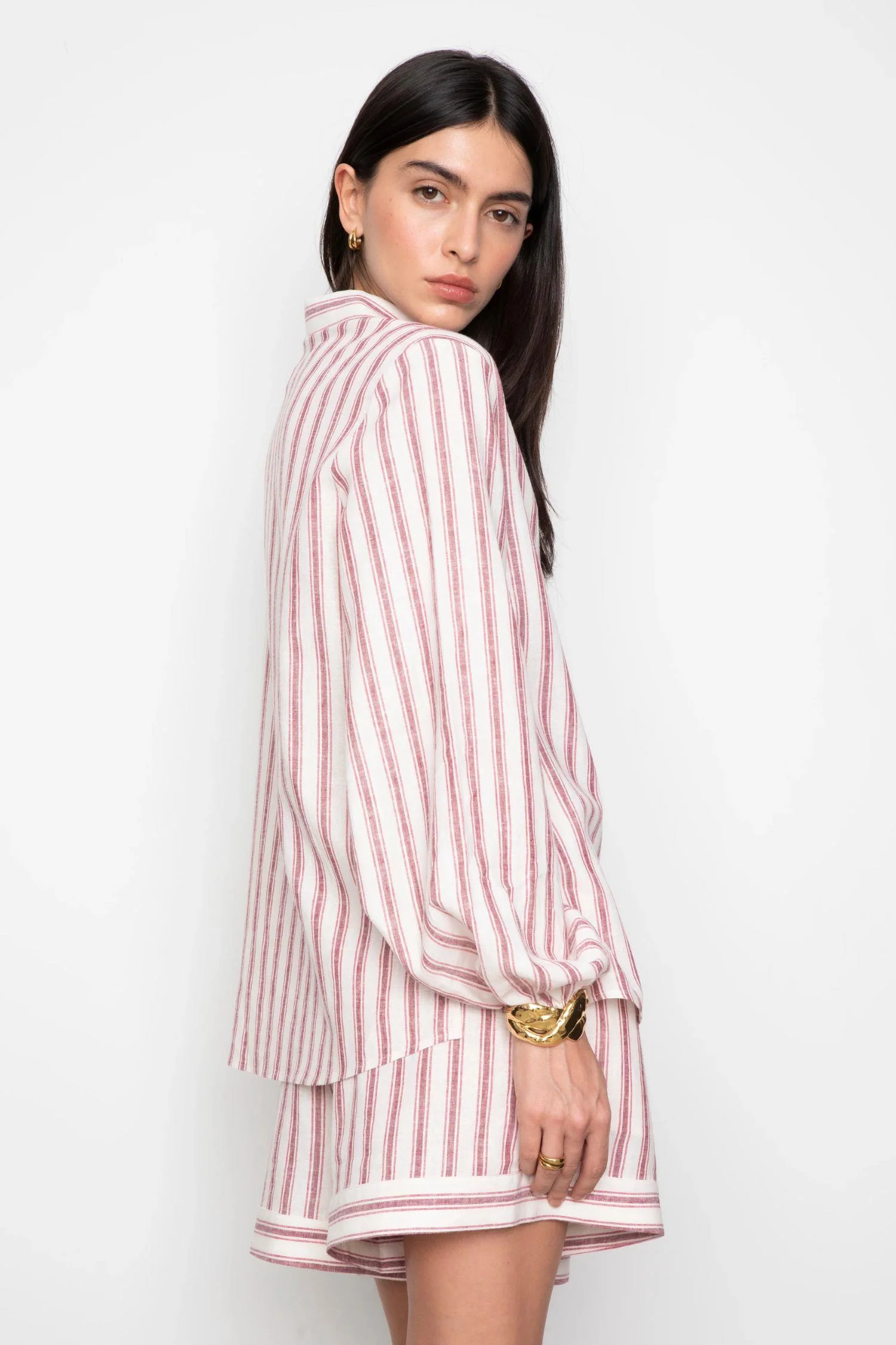 Fable Shirt - Berry stripe - Image 3